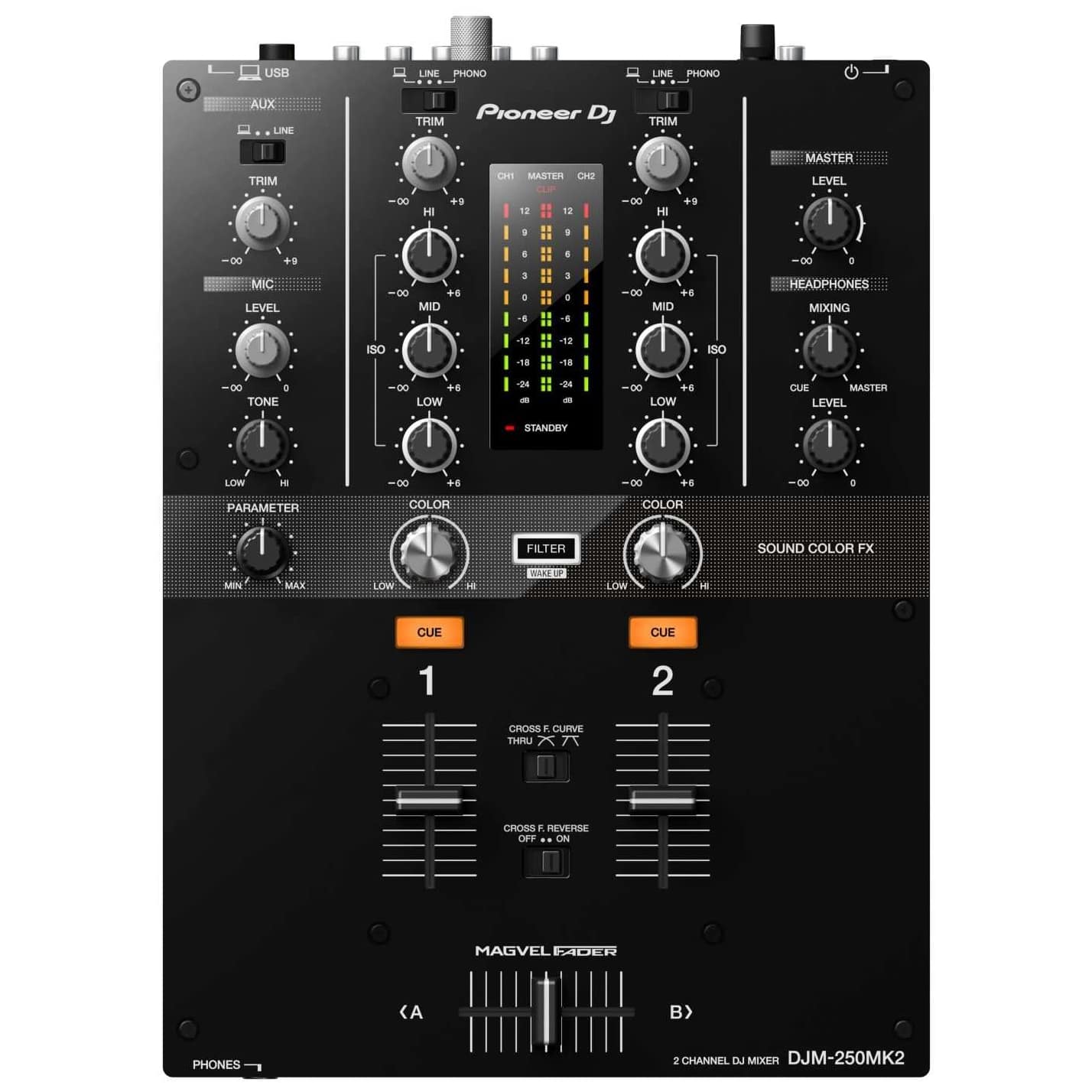 Pioneer DJ - Pioneer DJ DJM-250MK2 - 1