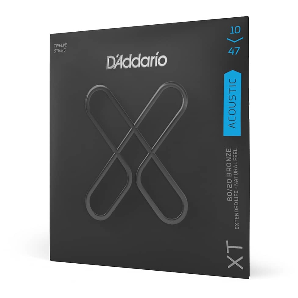 D’Addario - D’Addario XTABR1047-12 - XT 12-String Acoustic 80 20 Bronze 010-047 - 3