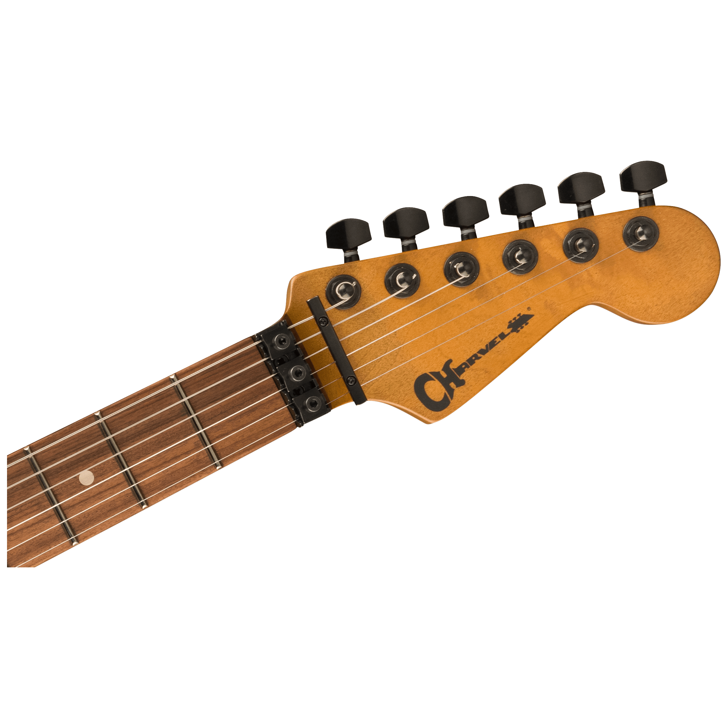 Charvel Pro-Mod REL SRS SD1 HH FR PF - WEATHERD BLACK 6
