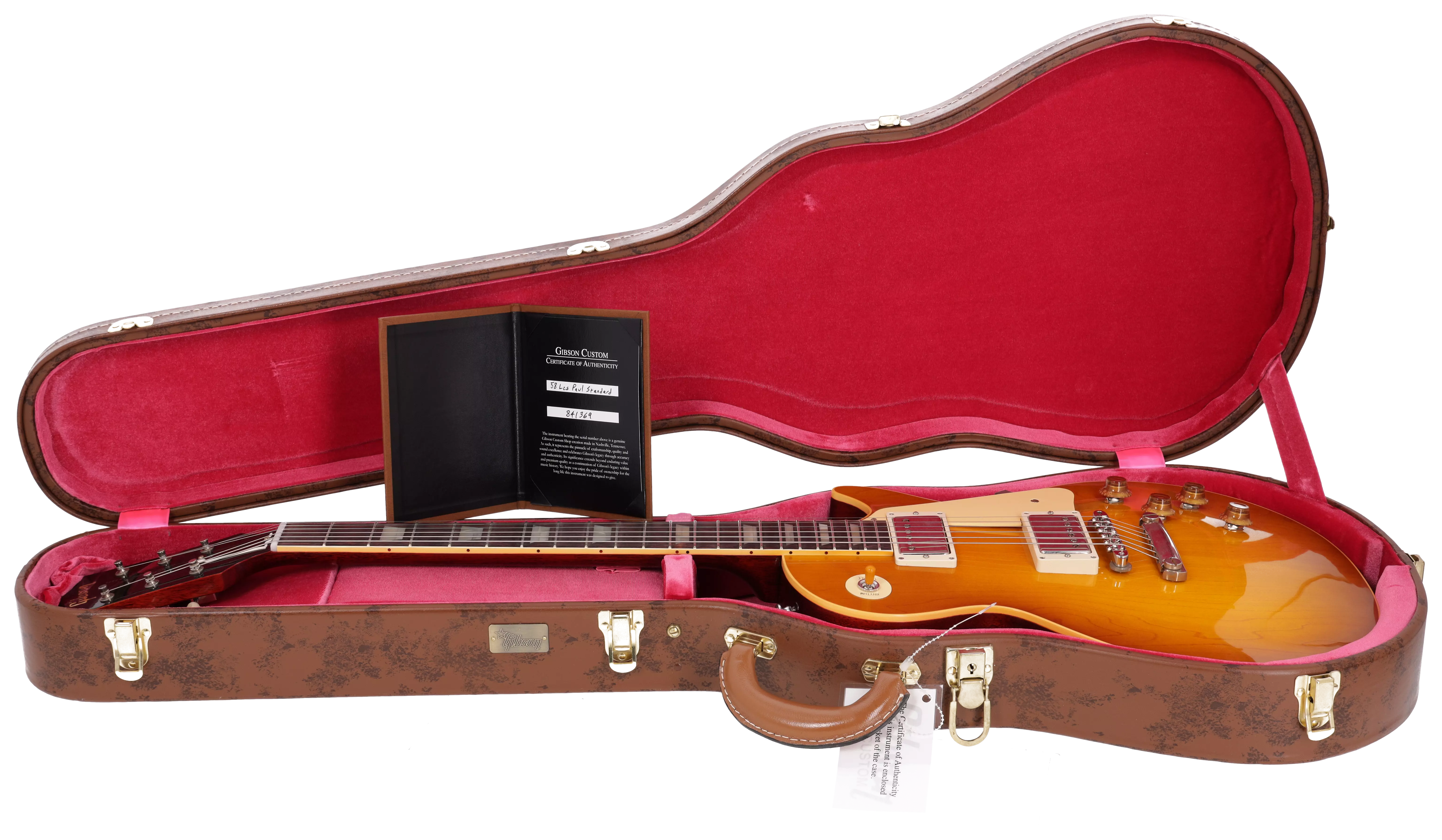 Gibson Les Paul Standard 1958 Reissue VOS Lemon Burst #1 19
