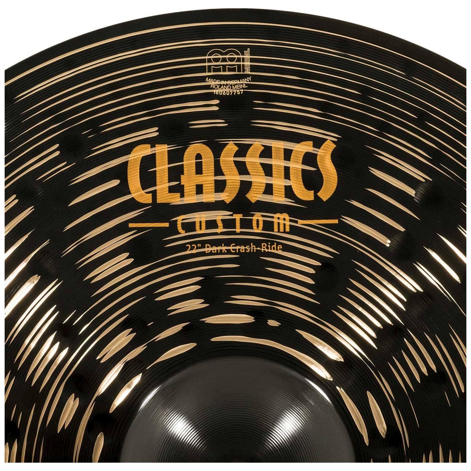 Meinl Cymbals - Meinl Cymbals CC22DACR - 22 Classics Custom Dark Crash-Ride - 5