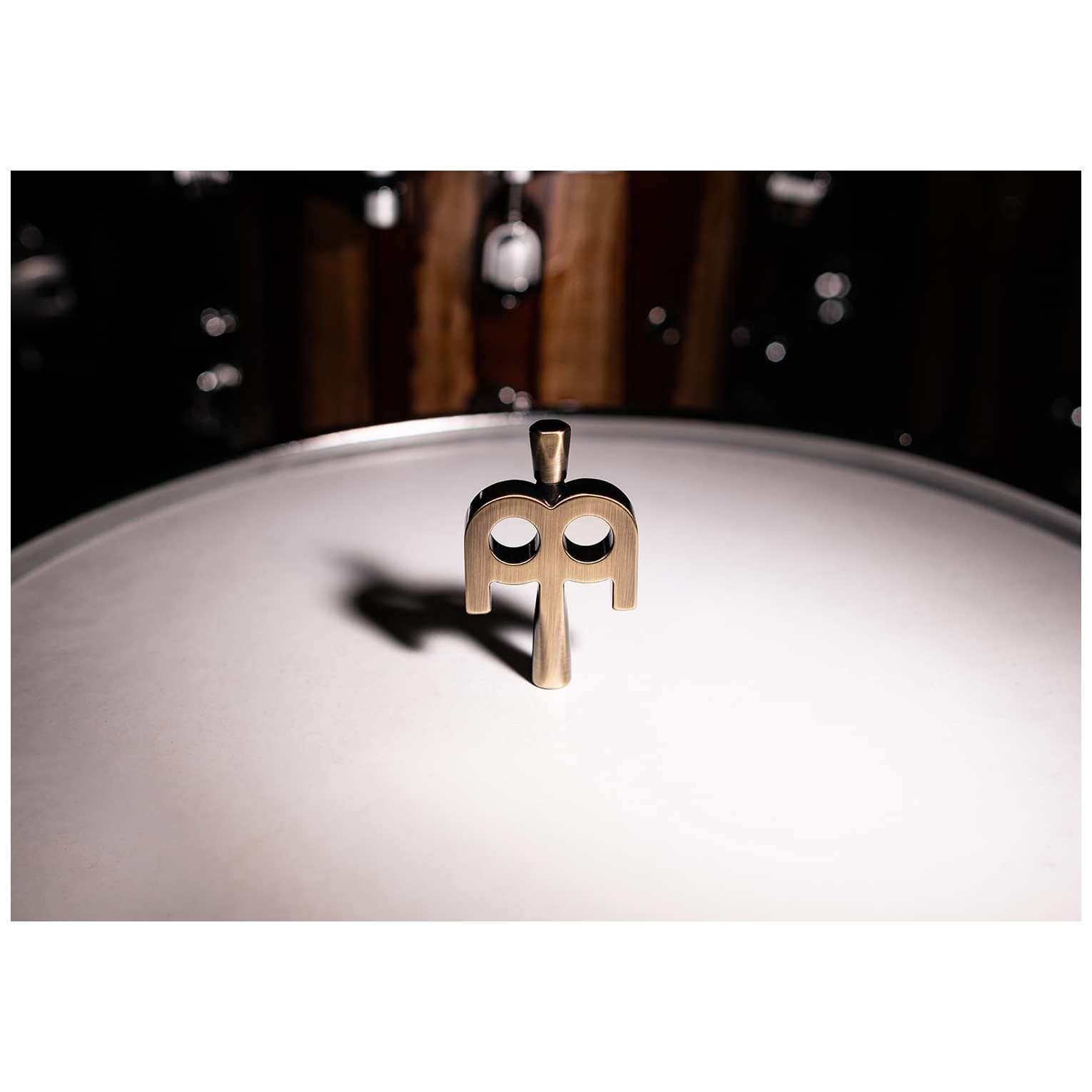 Meinl Stick Brush - Meinl Stick Brush SB510 Meinl Kinetic Drum Key, Antique Bronze Plate - 2