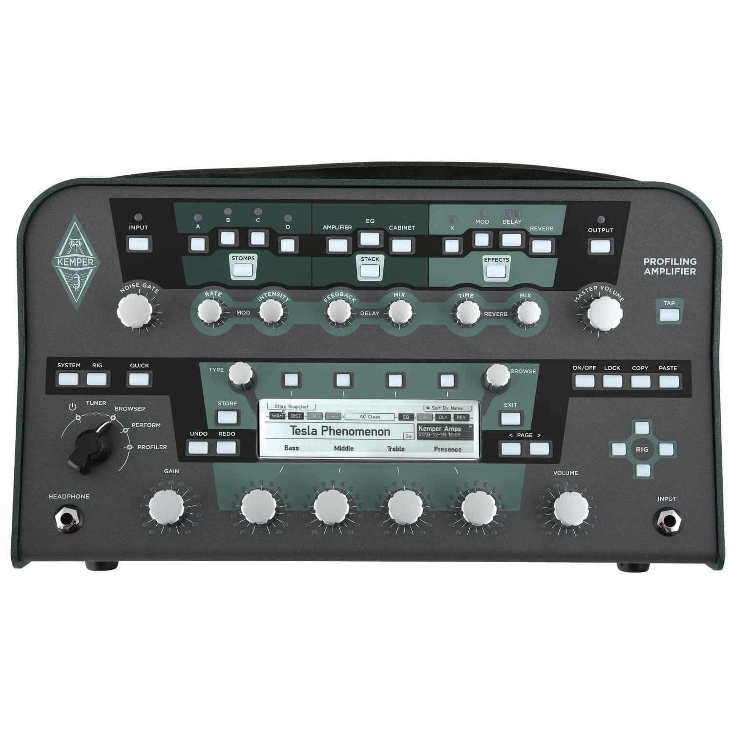Kemper - Kemper Profiling Amplifier Powerhead BK + Profiler Remote - 2