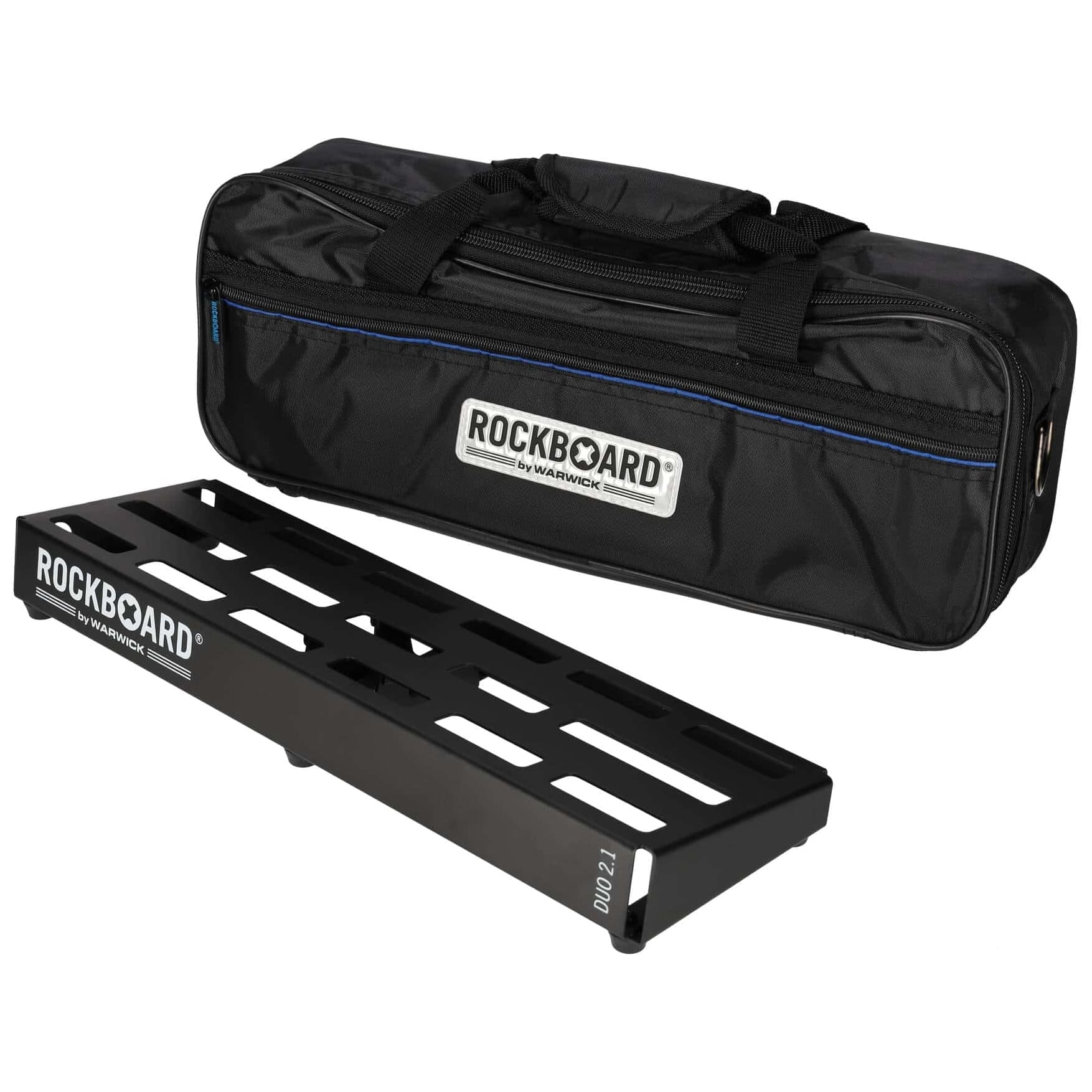 RockBoard - RockBoard DUO 2.1 Pedalboard with Gig Bag