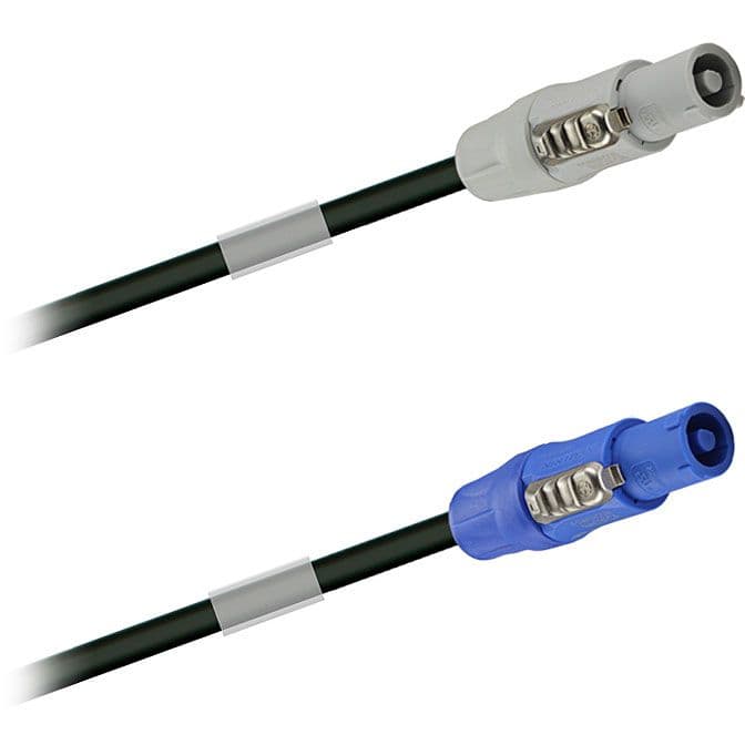  Power Cable Powercon Extension 5 m