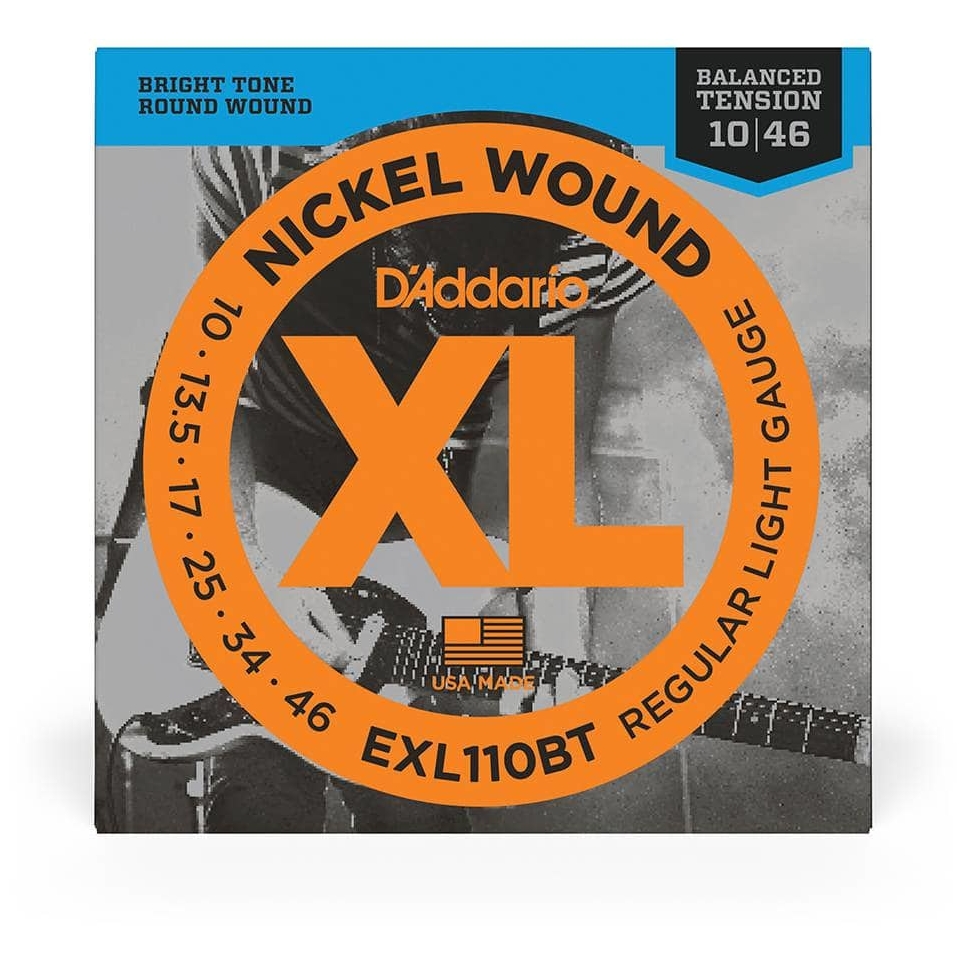 D’Addario - D’Addario EXL110BT - XL Electric Nickel Wound, Balanced Tension 010-046
