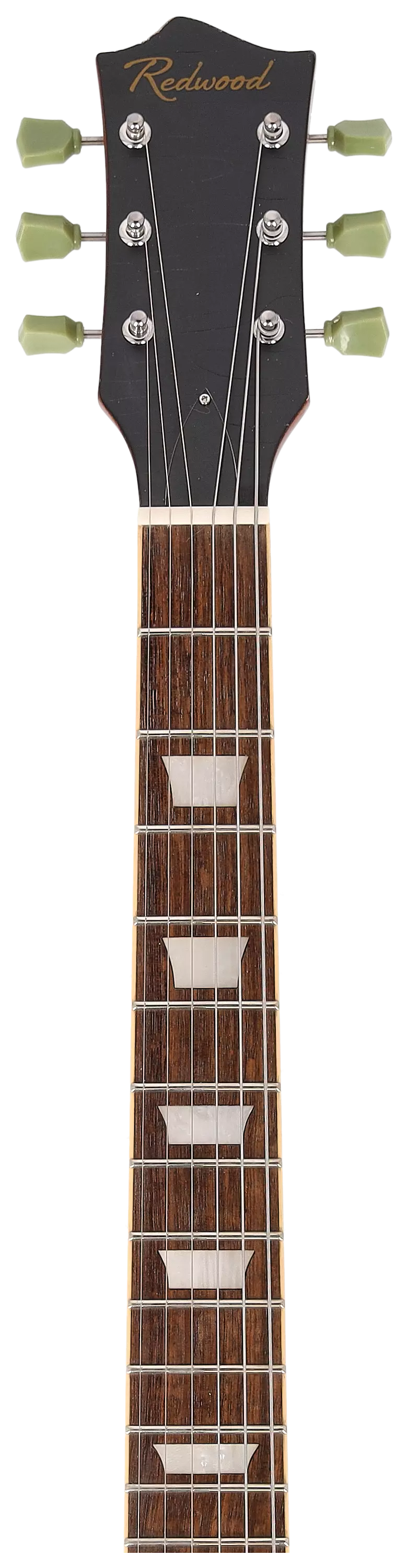Redwood Relics LP-Style LH Dirty Lemon Burst inkl. Case 11