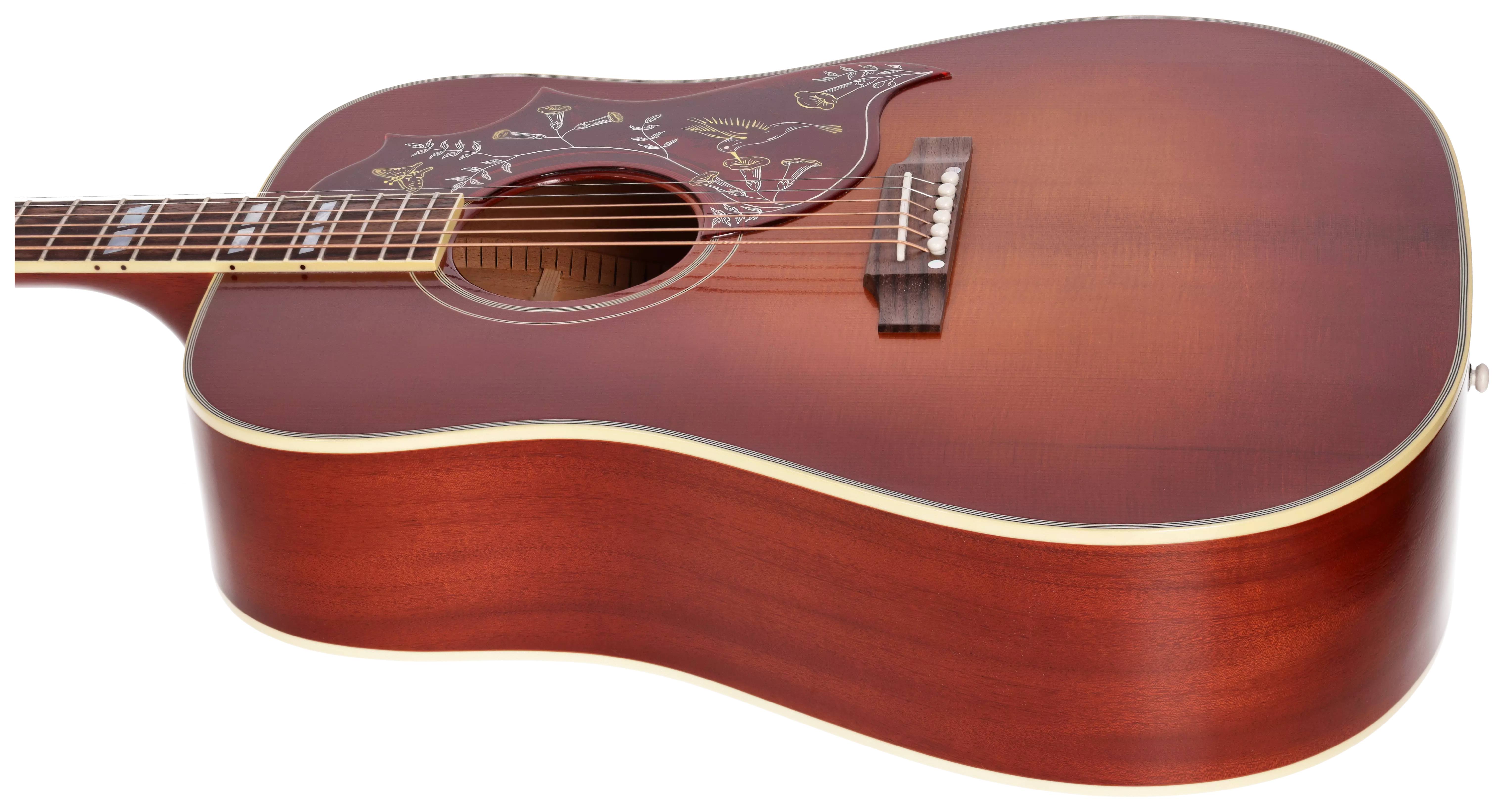 Gibson 1960 Hummingbird Fixed Bridge Heritage Cherry Sunburst #1 5