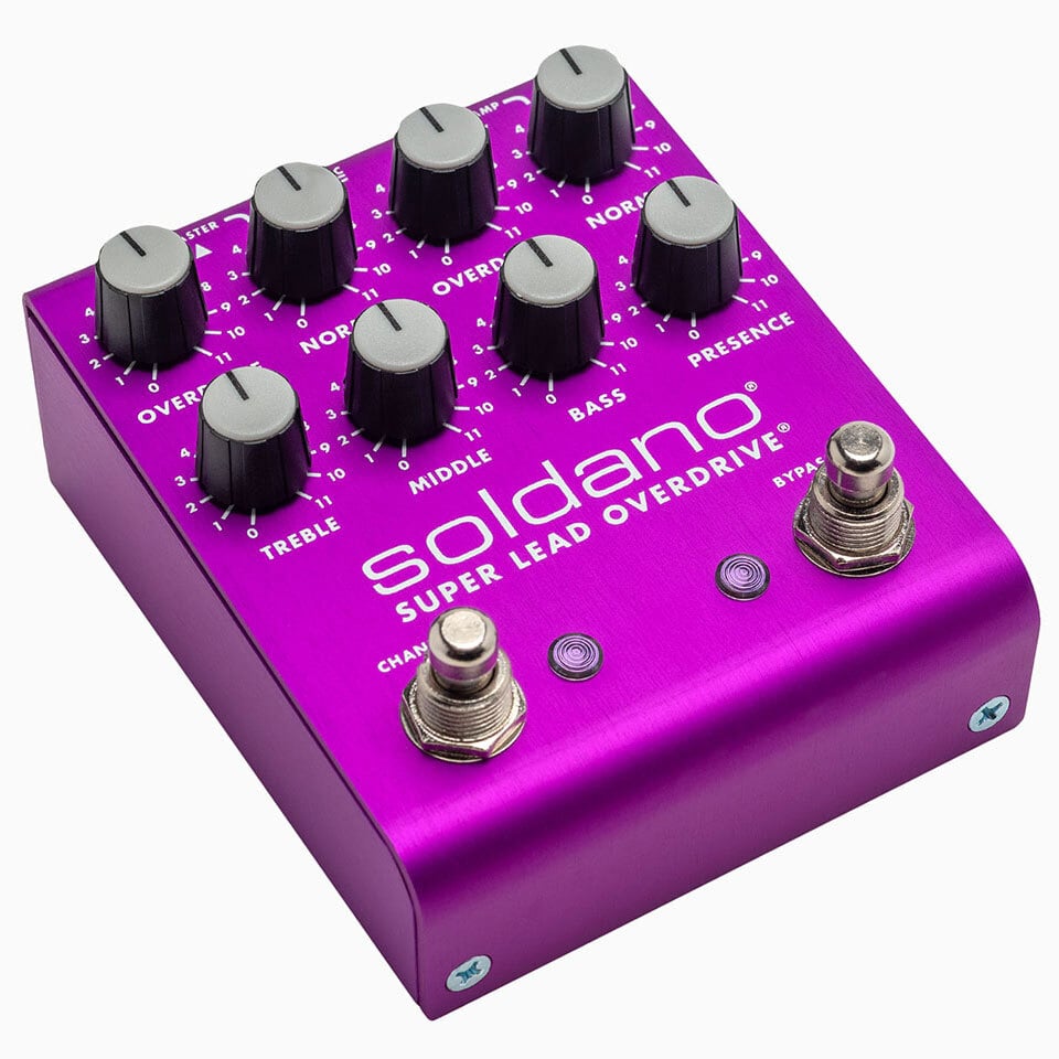 Soldano SLO PLUS Super Lead Overdrive Pedal Purple