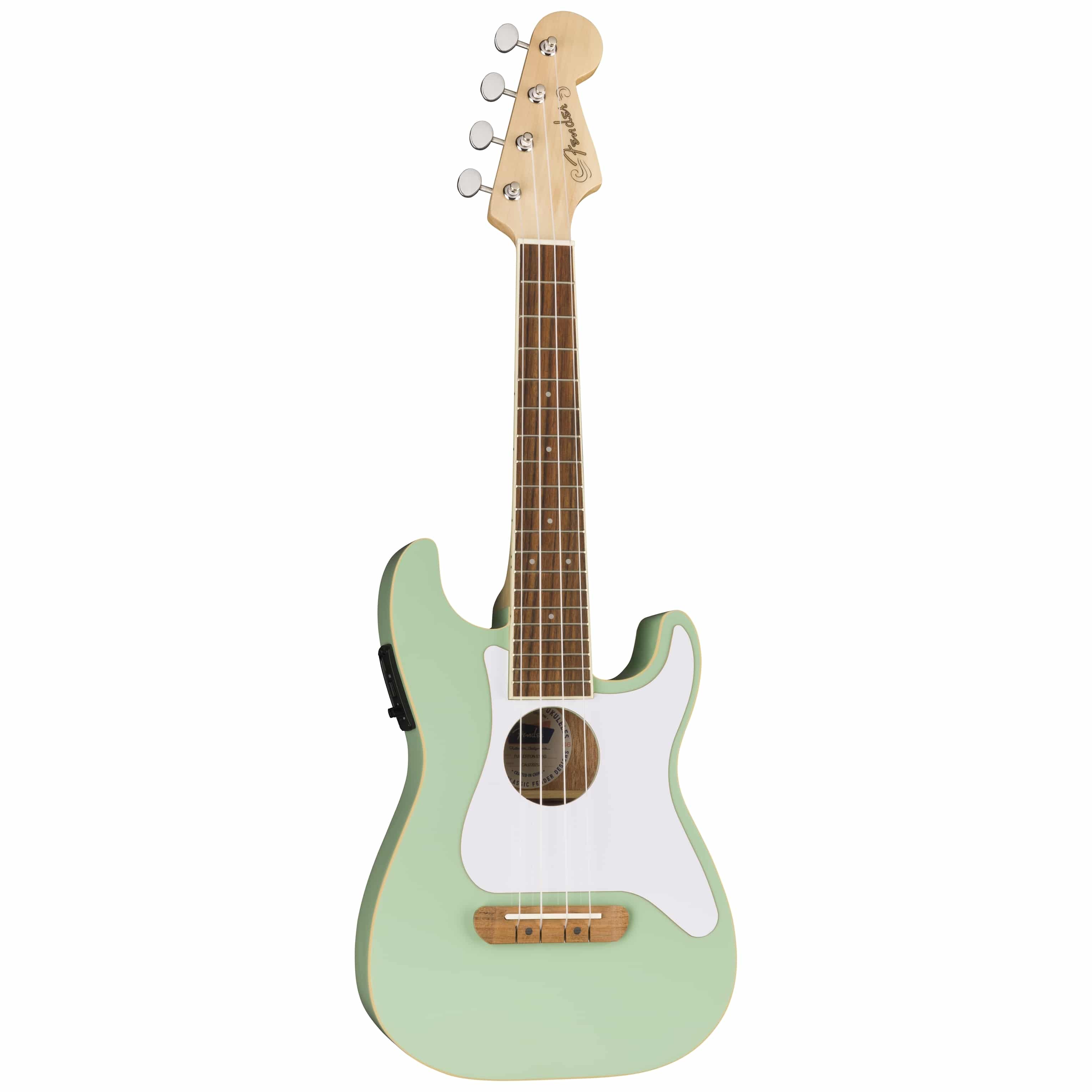 Fender Fullerton Strat Uke Surf Green 4