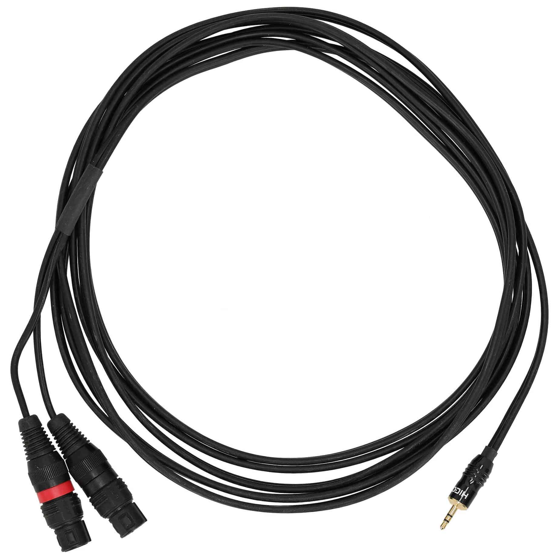 Sommer Cable ON9U-0500-SW SC-Onyx Miniklinke Stereo Male - 2 x XLR Female 5 Meter