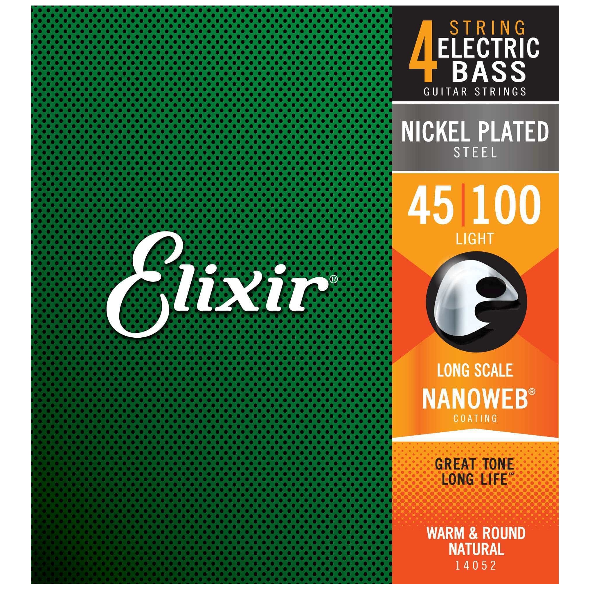 Elixir - Elixir 14052 Nanoweb Light E-Bass