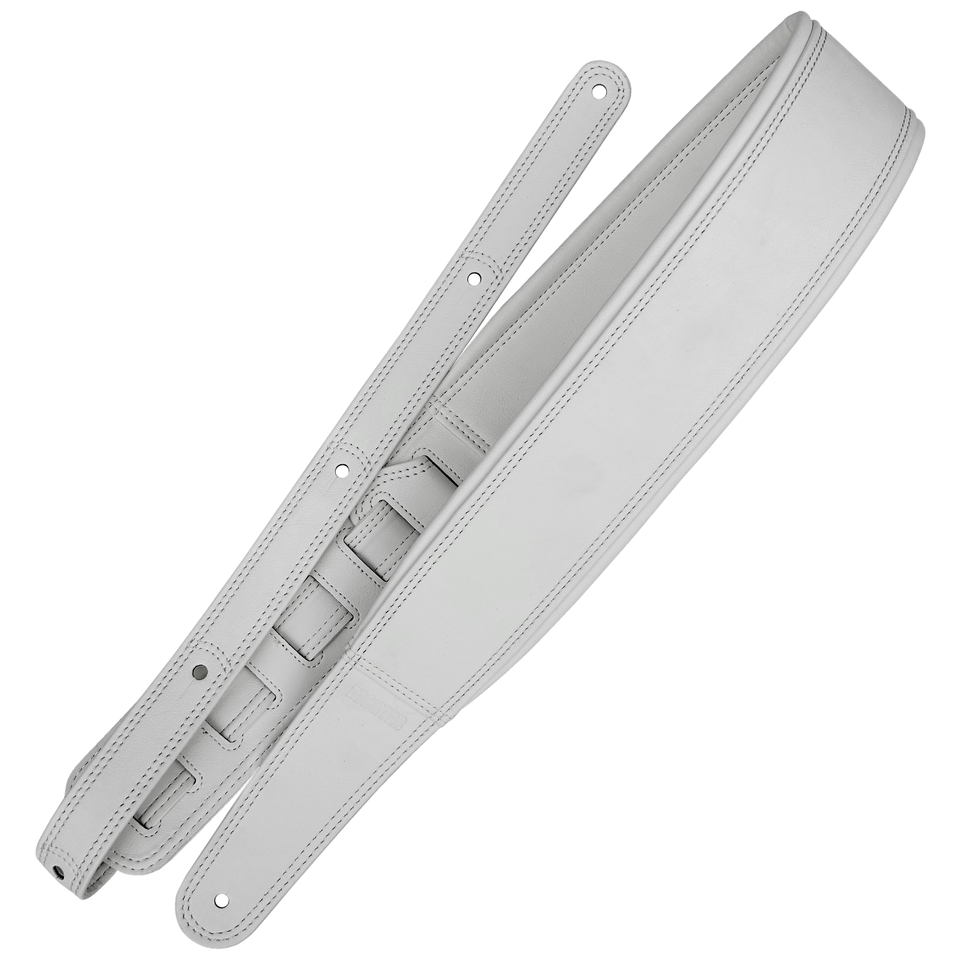 Richter Springbreak I Leatherette Gitarrengurt White