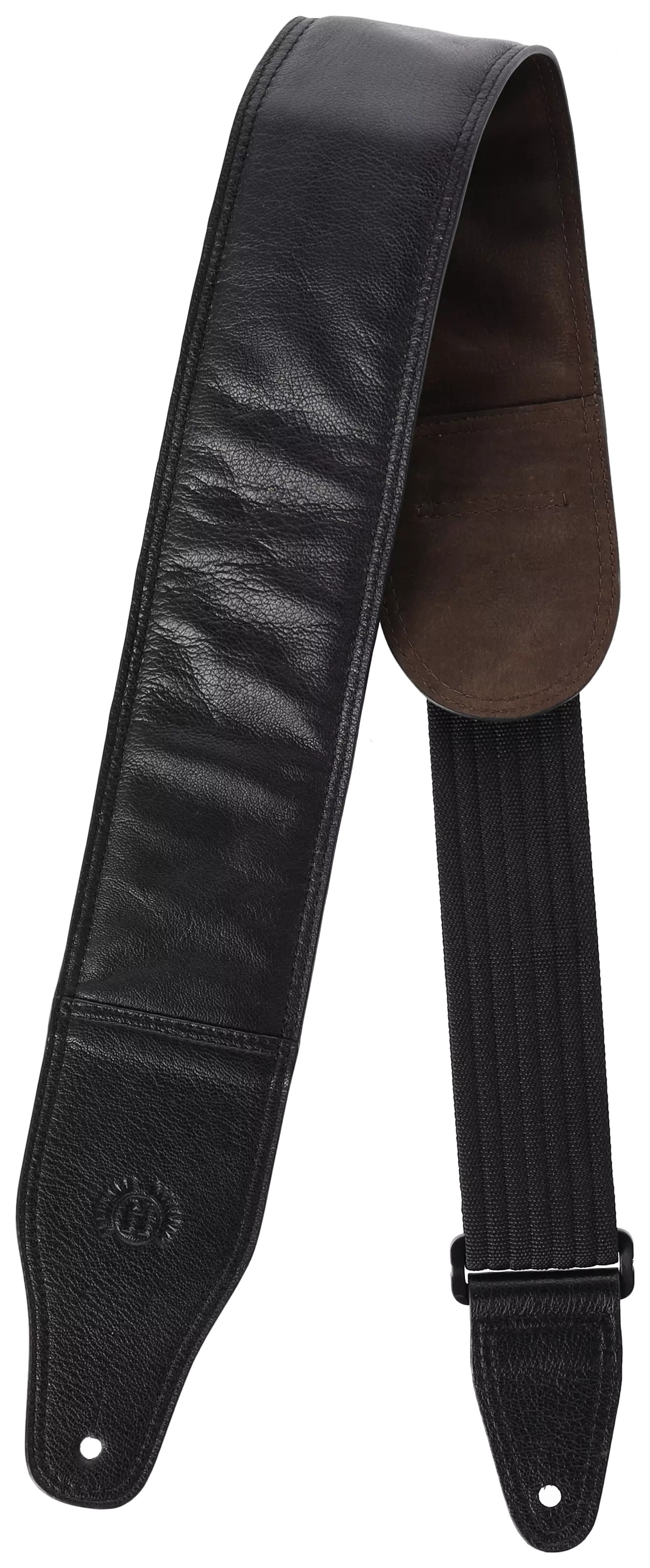 Harvest Gitarrengurt Top Grade Nappa Black 1