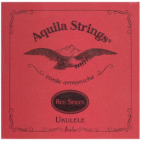 Aquila Corde Armoniche - Aquila Corde Armoniche Ukulelen Strings - 83U - Red Series Soprano Set