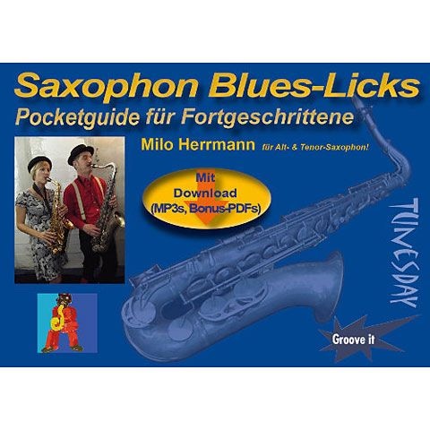  Pocketguide - Saxophon Blues-Licks