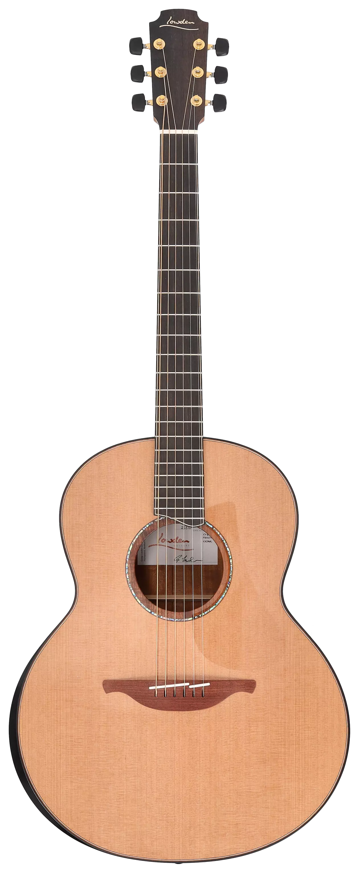 Lowden F-50 Ancient Cuban Mahogany Bevel