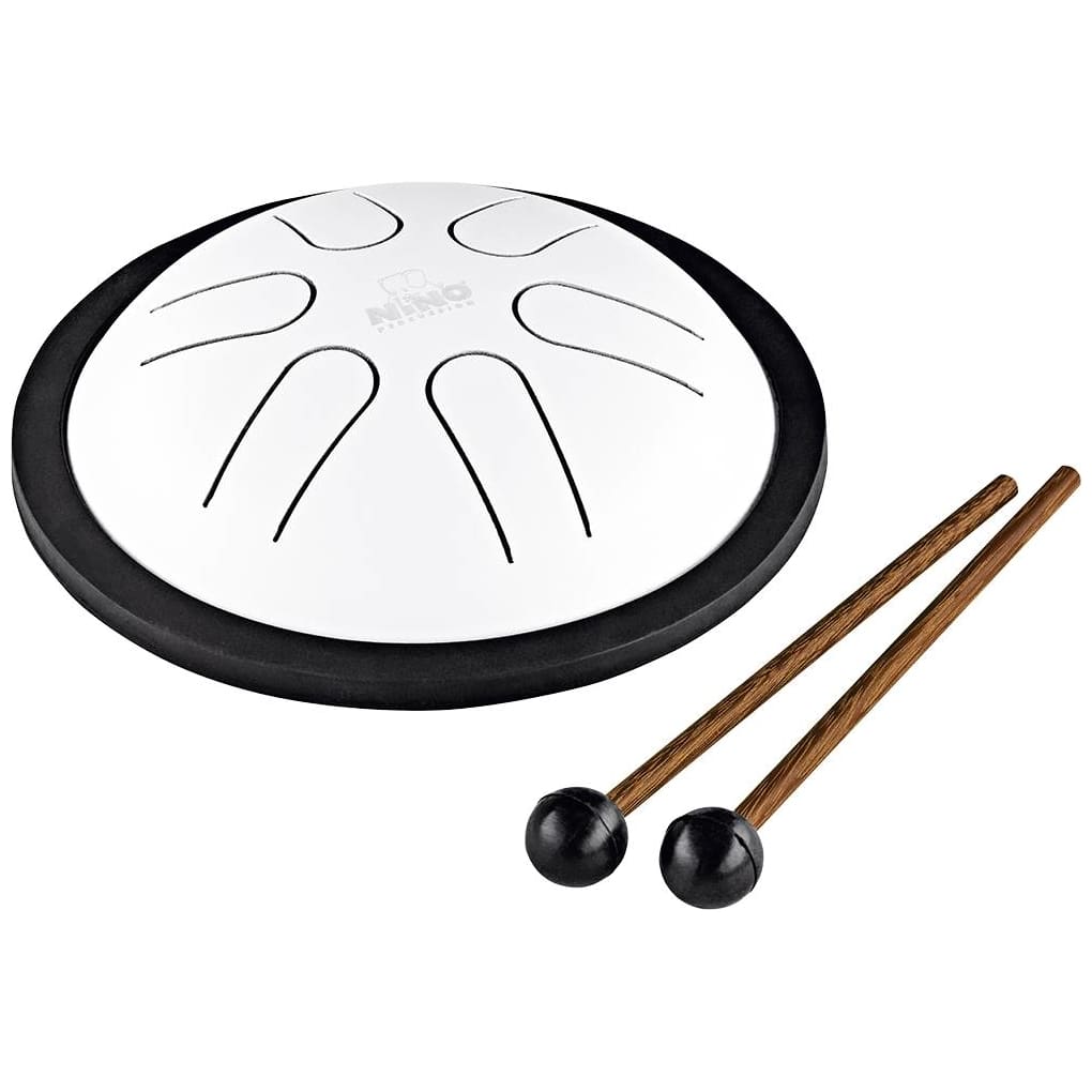 Nino Percussion Nino Percussion Mini Melody Steel Tongue Drum WEIß 10024242-0
