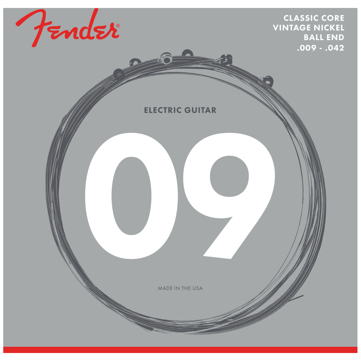 Fender - Fender 155L Classic Core Pure Nickel Ball End 009-042