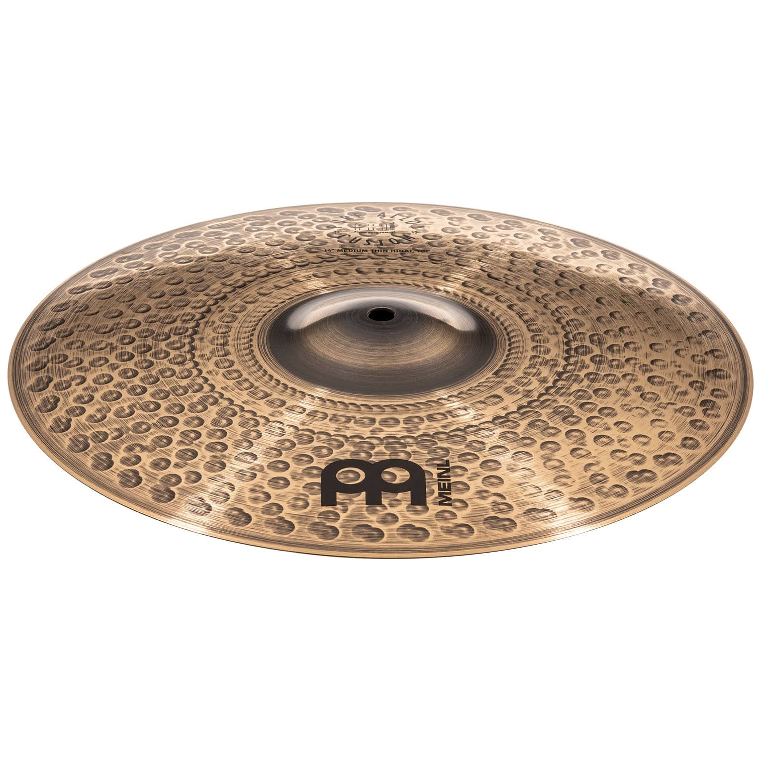 Meinl Cymbals - Meinl Cymbals PAC14MTH - 14 Pure Alloy Custom Medium Thin Hihat - 1