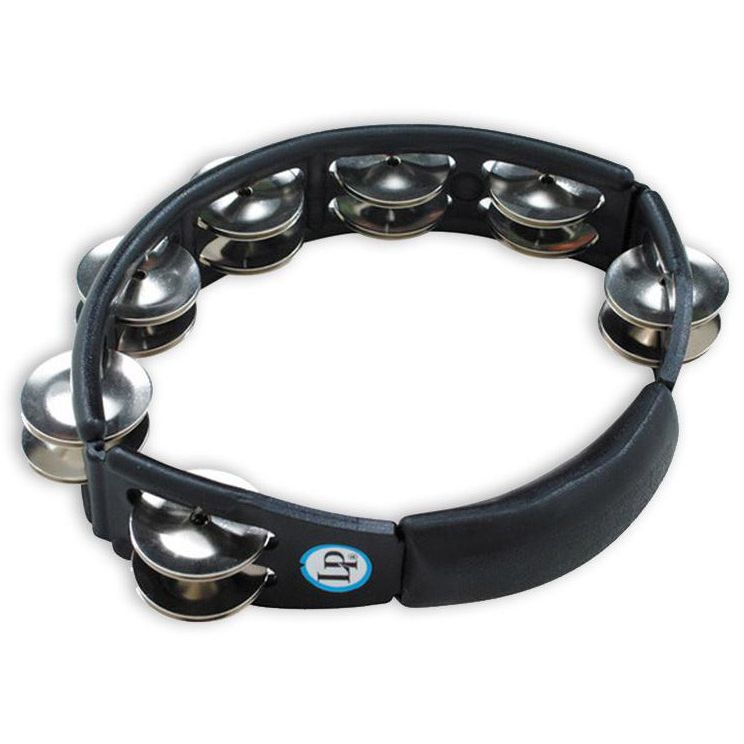 Latin Percussion Cyclop LP150 Steel Jingles Tambourine