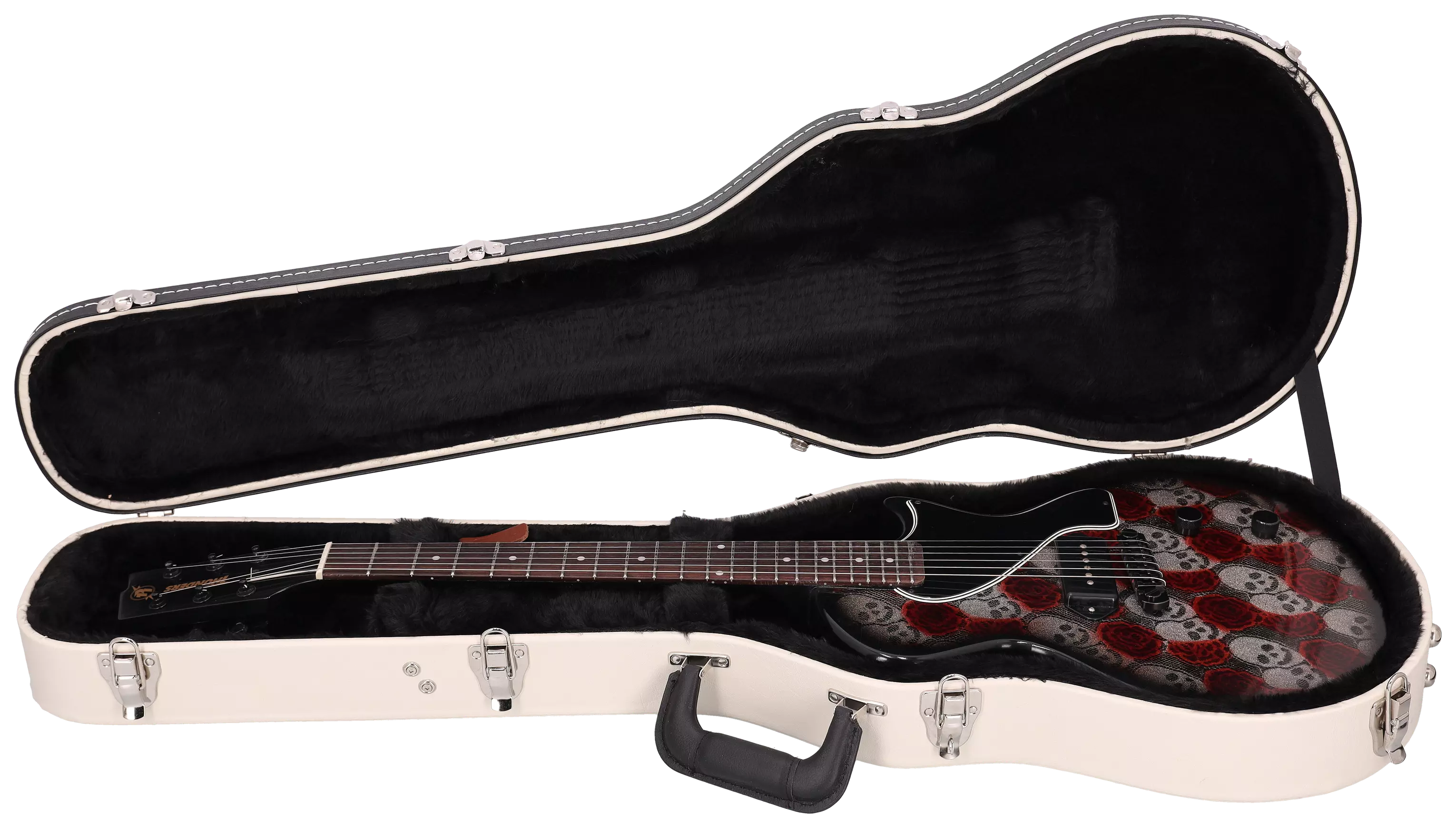 Rock N Roll Relics Thunders SC Skull + Roses Lace Art 9
