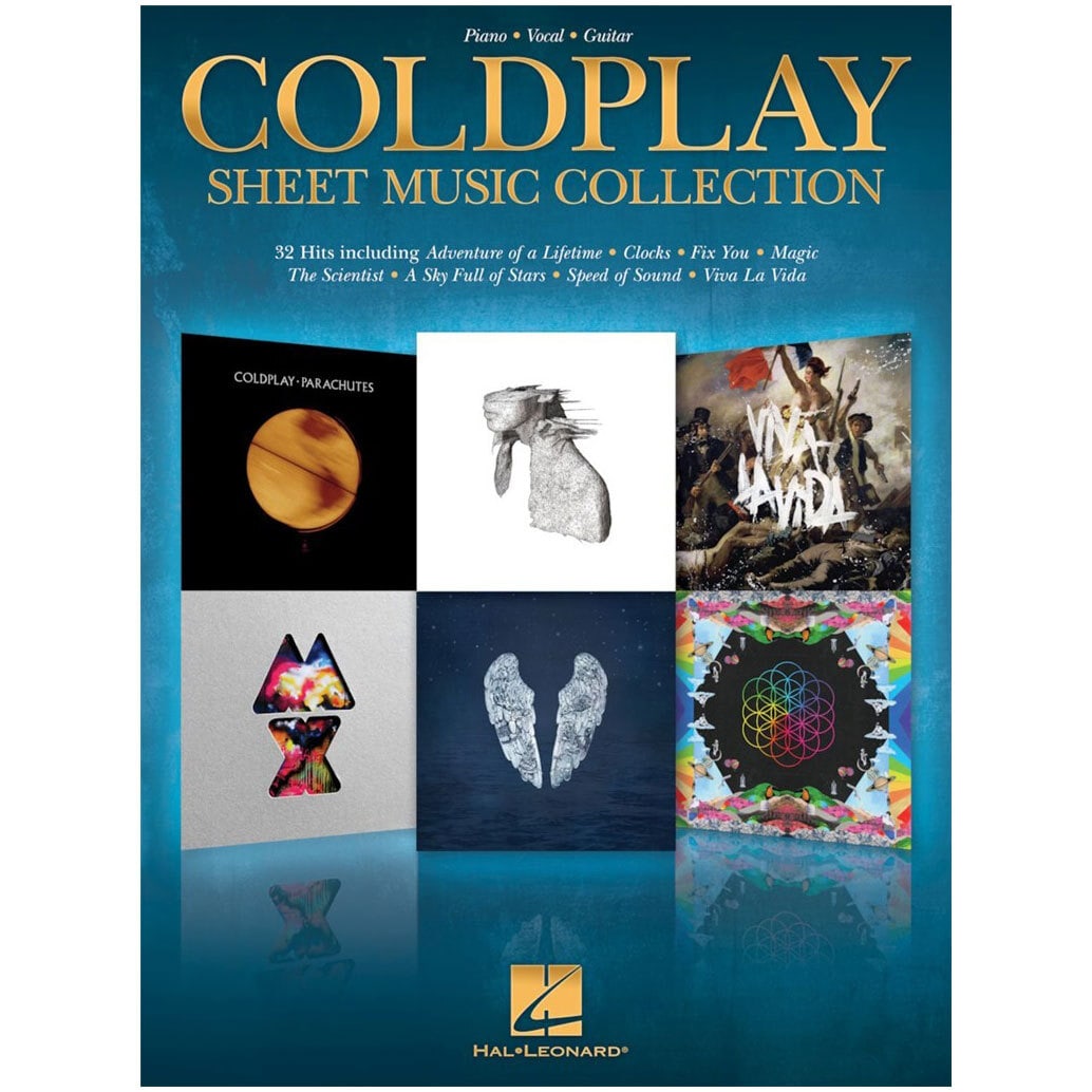 Hal Leonard Coldplay Sheet Music Collection