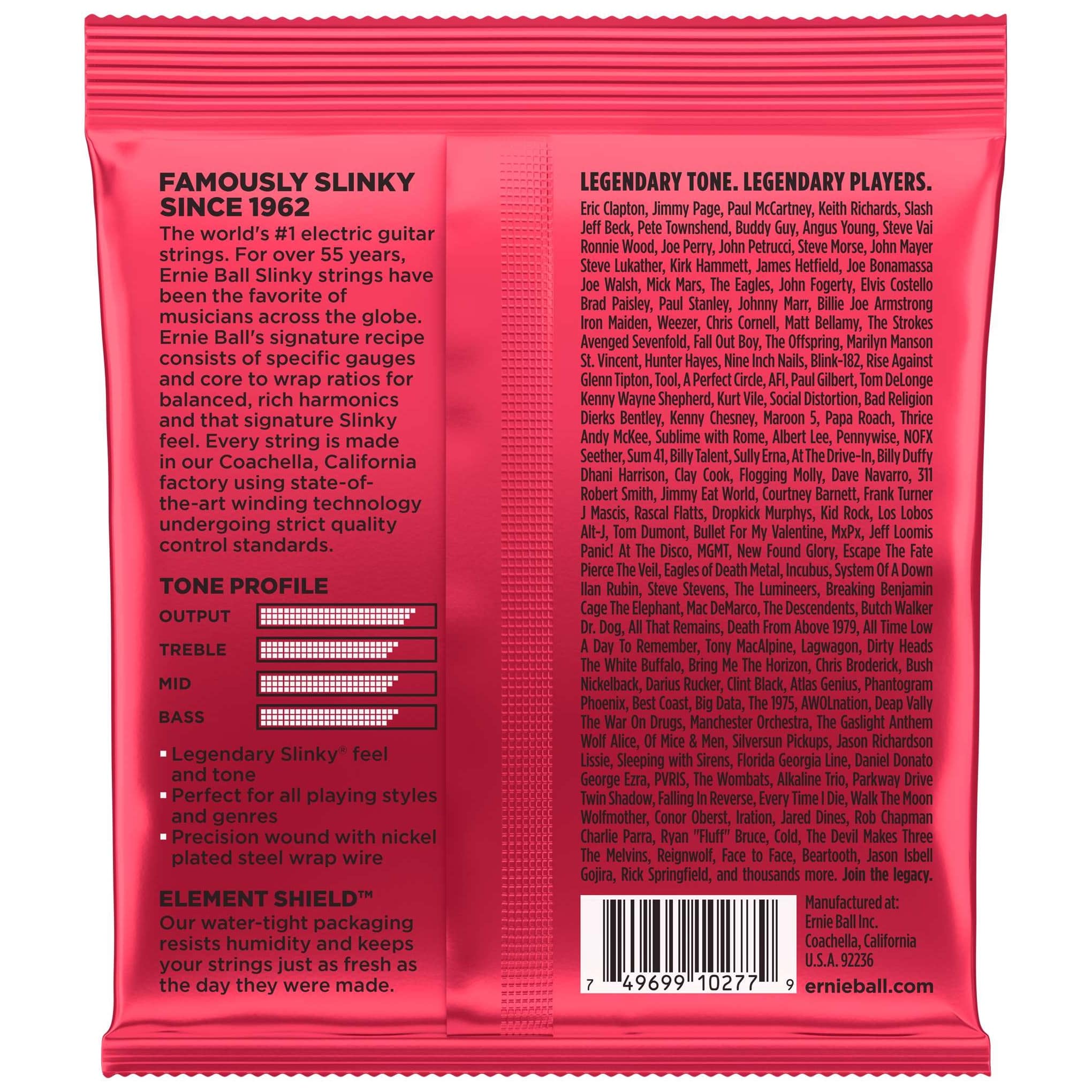 Ernie Ball - Ernie Ball 2226 - Burly Slinky 011-052 - 1