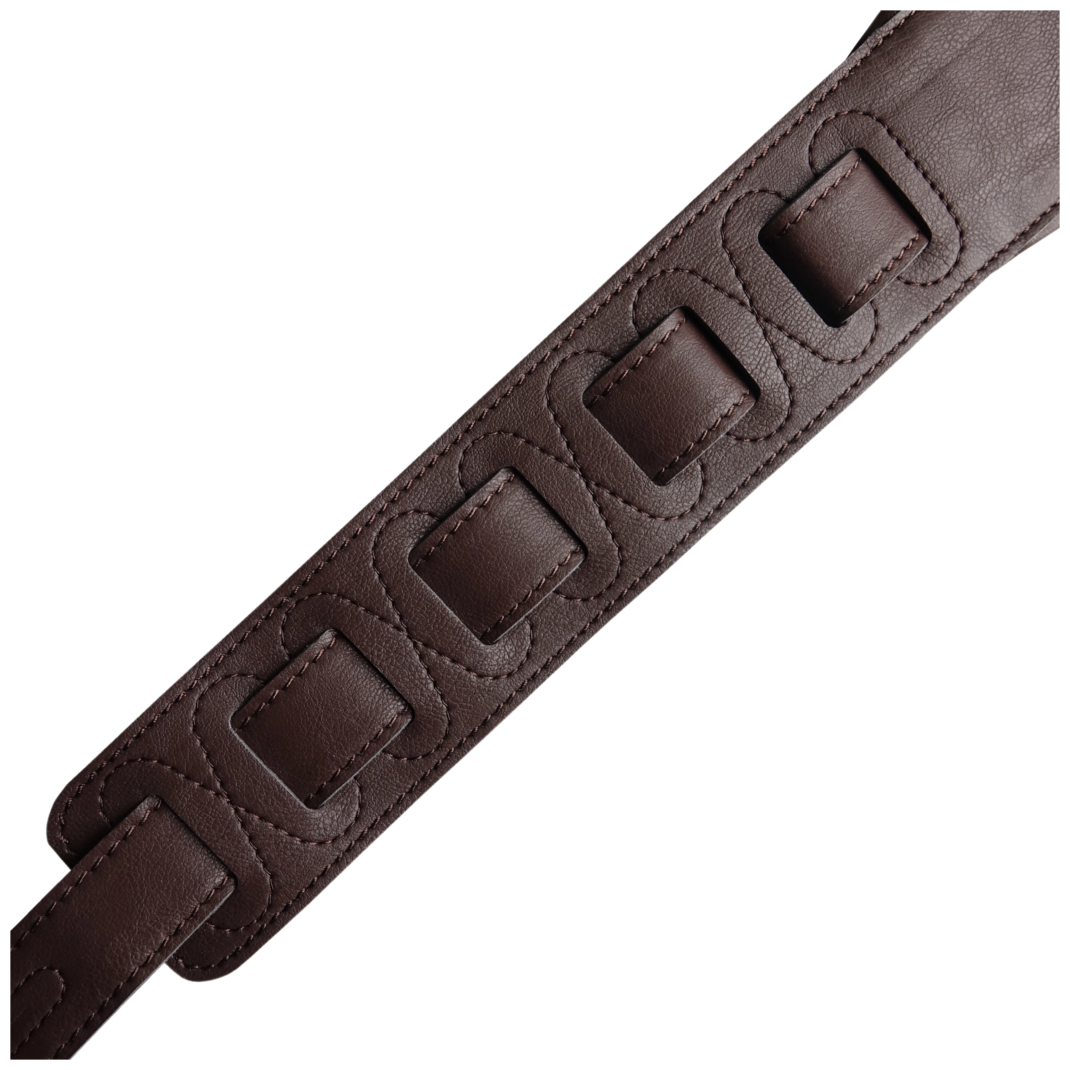 Richter Backline Gitarrengurt Leatherette I Vegan Brown 2