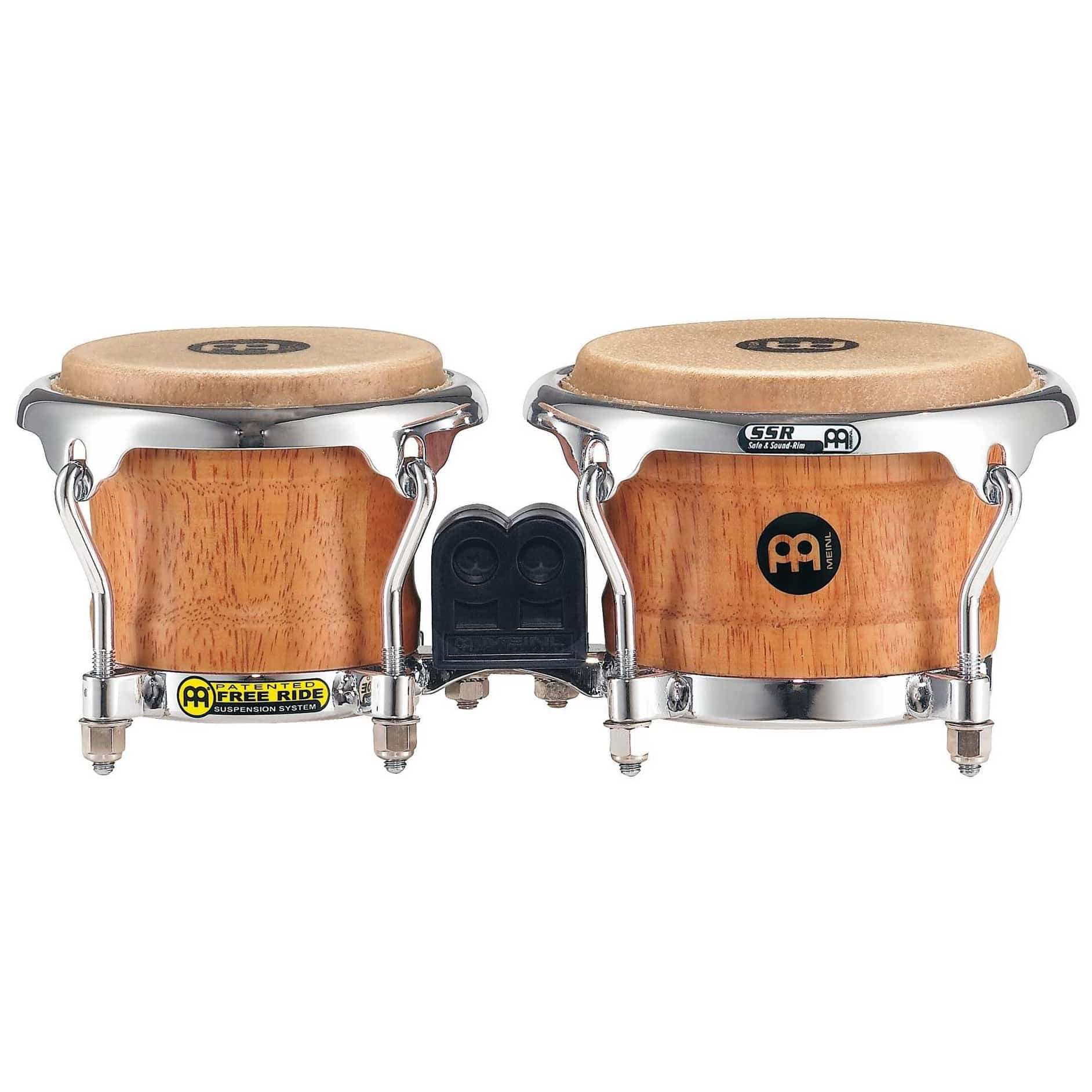 Meinl Percussion - Meinl Percussion FWB100SNT-M - FWB100 Mini Wood Bongo, Super Natural