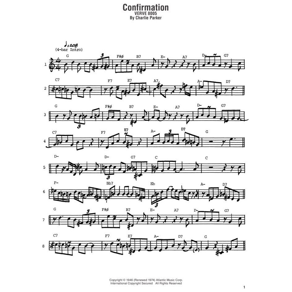 Hal Leonard Charlie Parker Omnibook Bb-Edition 3