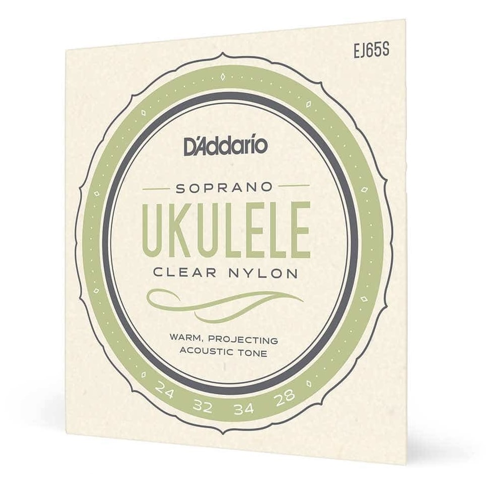 D’Addario - D’Addario EJ65S - Pro-Arté Ukulele Soprano Extruded Nylon 024-028 - 7