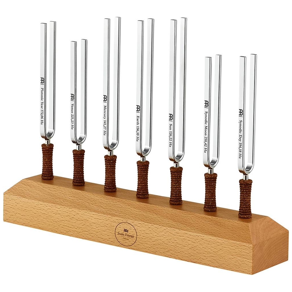 Meinl Sonic Energy - Meinl Sonic Energy TF-SET-CHA-7 - Tuning Fork Holder Chakra Set