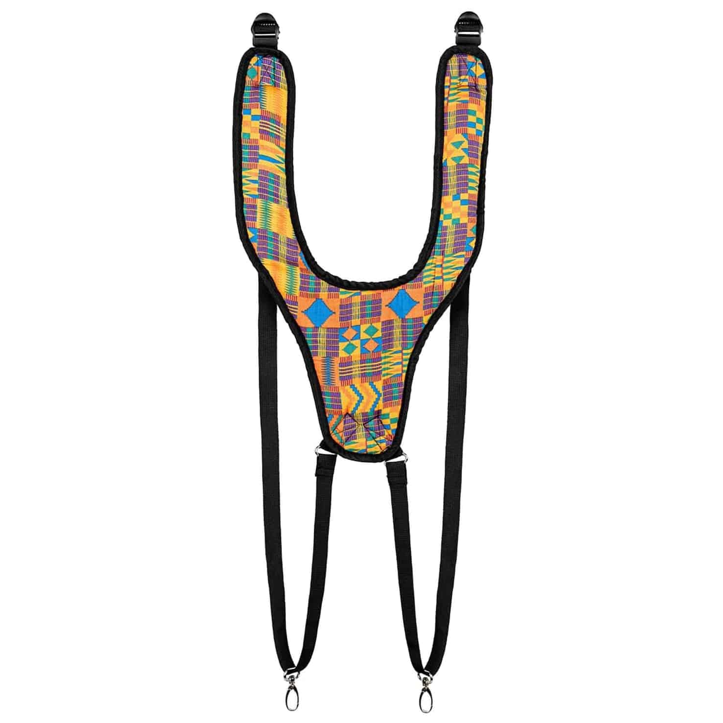 Meinl Percussion - Meinl Percussion MDJS1KQ Designer Djembe Strap, Kenyan Quilt