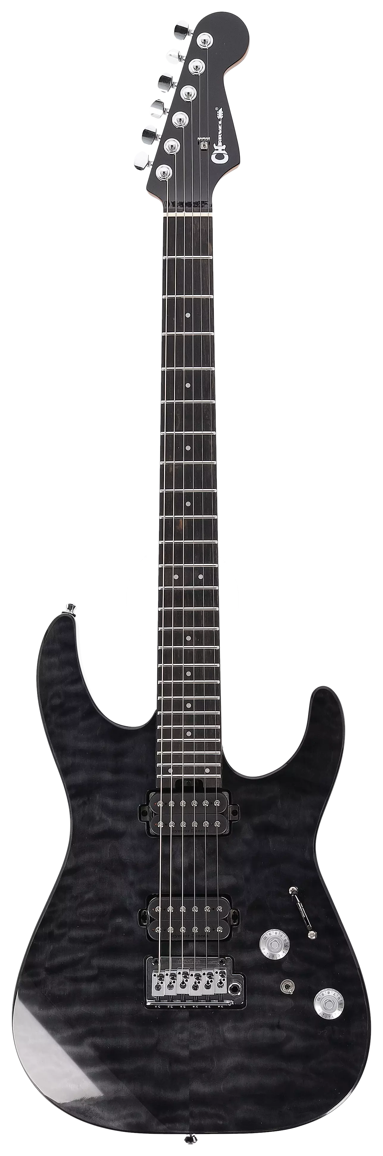 Charvel Pro Mod Plus DK24 HH 2PT EB QM Midnight Ocean