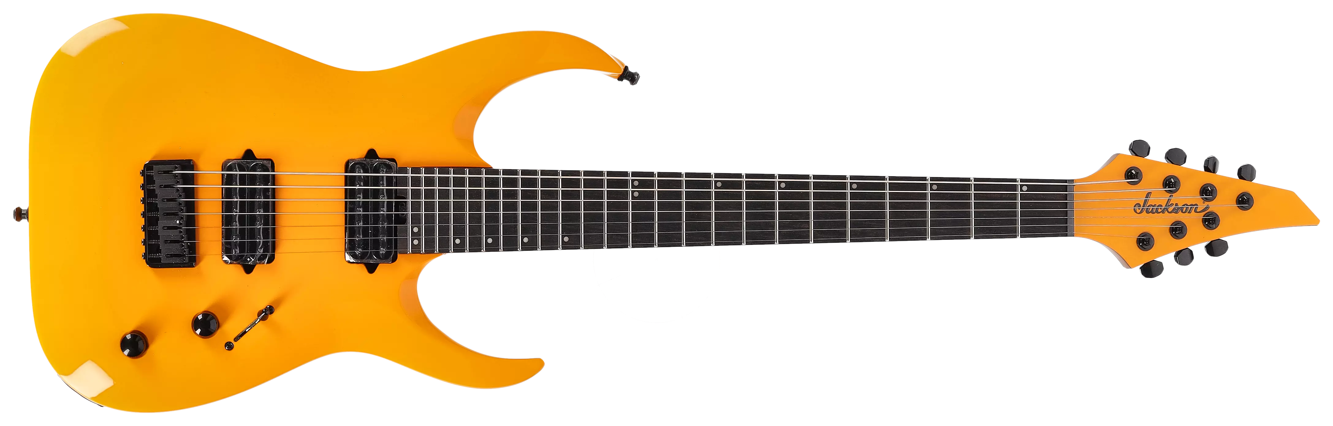 Jackson Pro Series Signature Misha Mansoor Juggernaut HT7 Signal Yellow 1