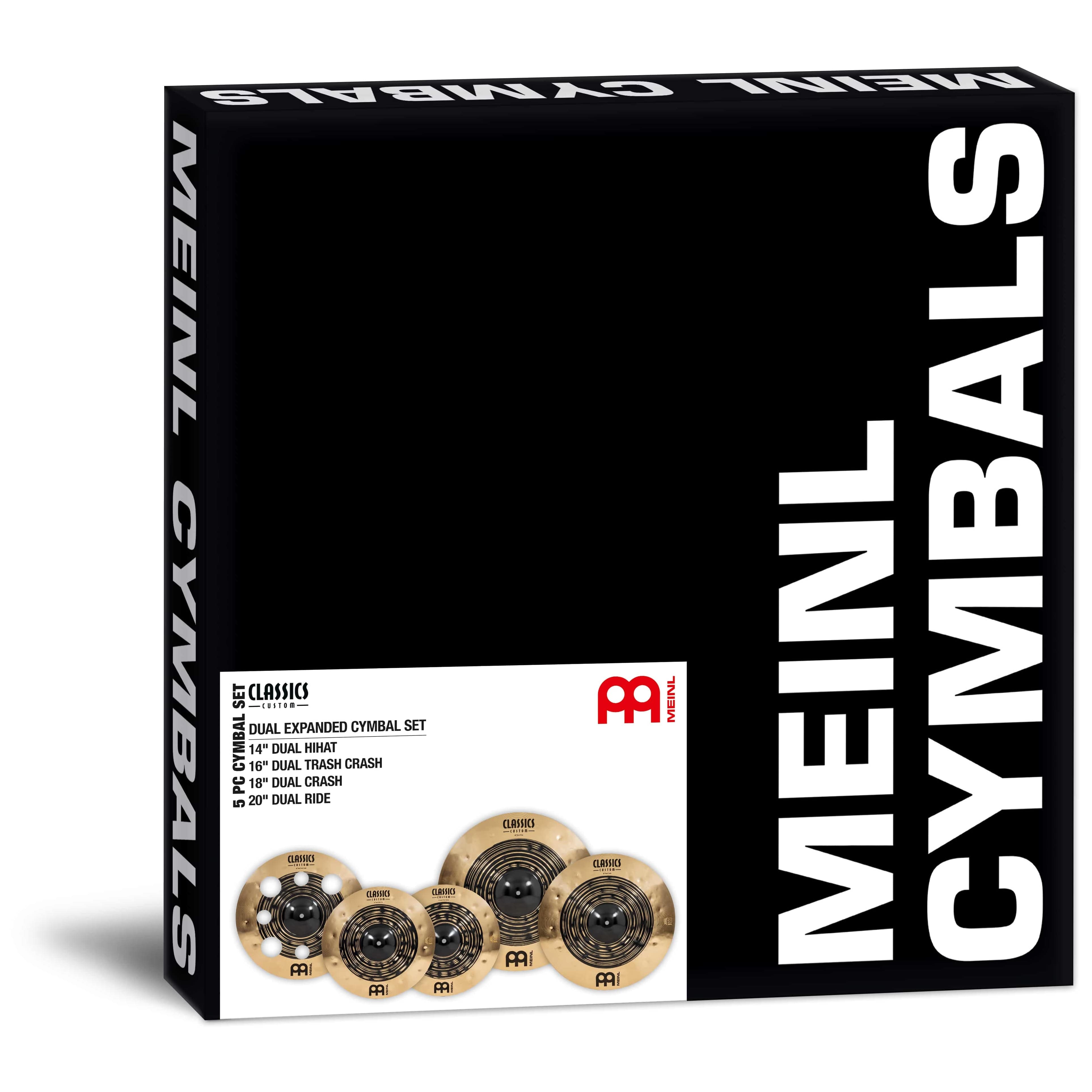 Meinl Cymbals - Meinl Cymbals CCDU4680 - Classics Custom Dual Expanded Cymbal Set - 2