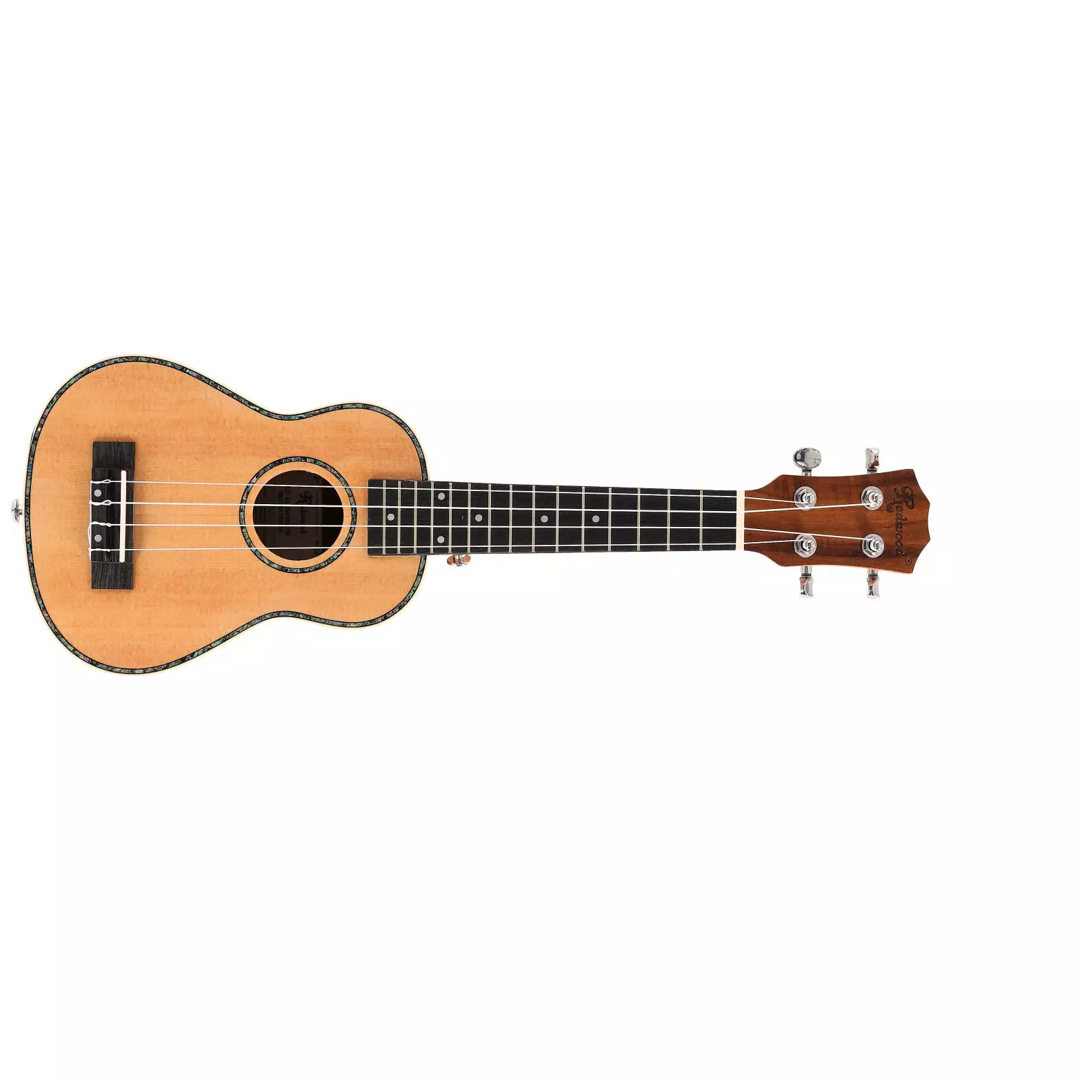 Redwood Lili' Koi Spruce Top Soprano Ukulele 1