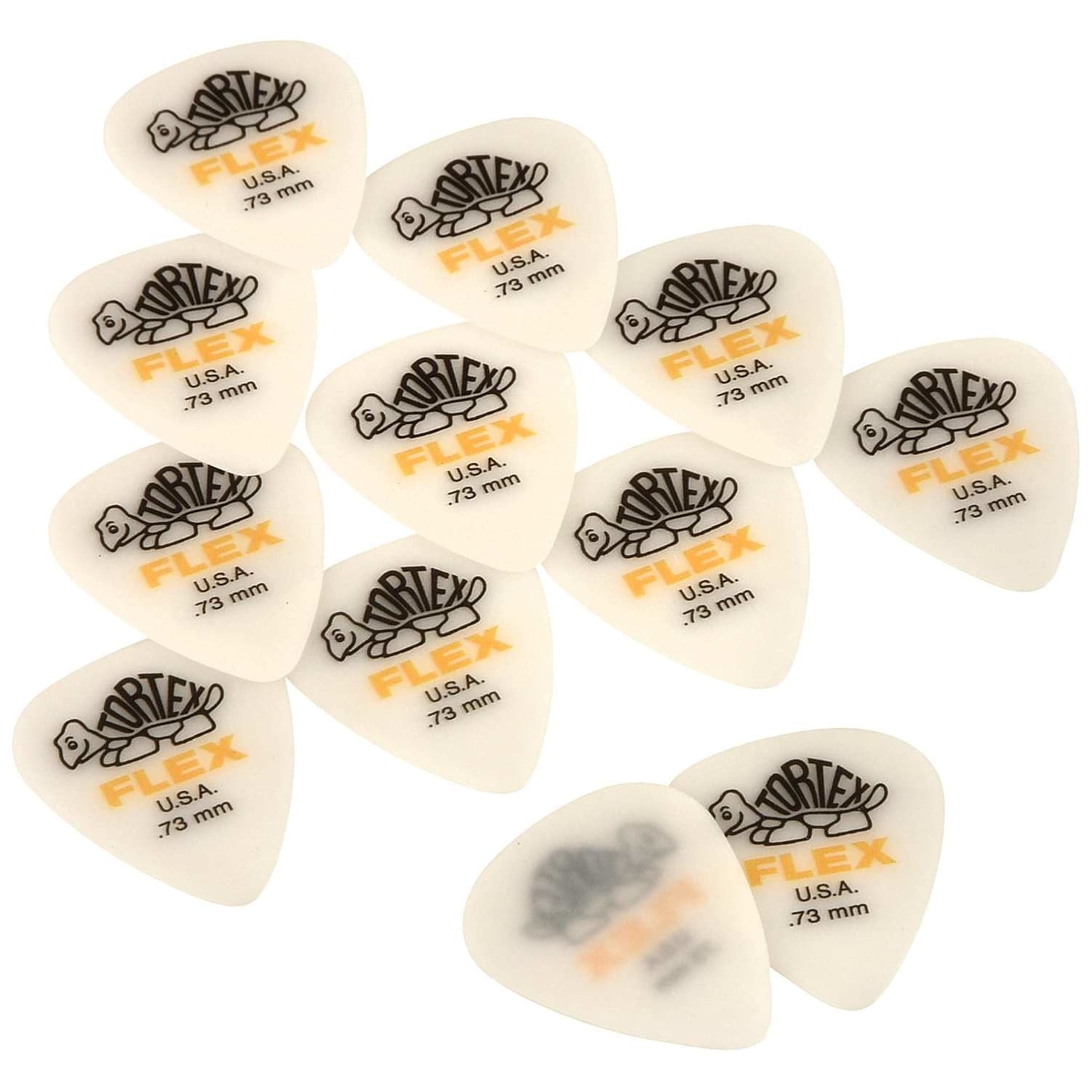 Dunlop - Dunlop Tortex Flex Picks 0.73 12 Stück