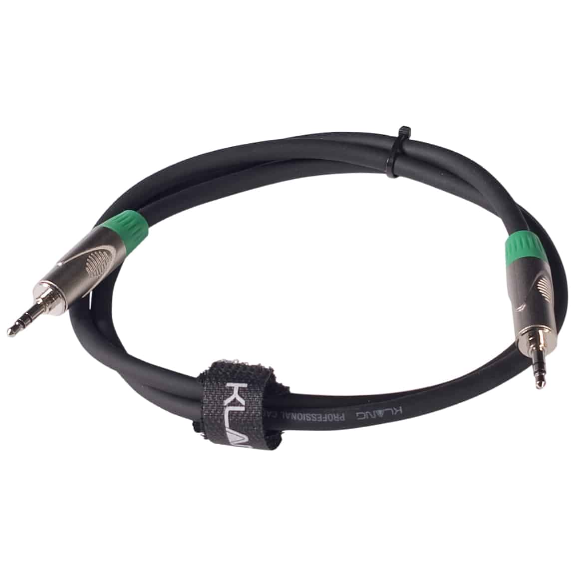 Image of Klang audiokabel, 1 meter 3,5mm klinke, stereo  3,5mm klinke, stereo 10016647 0