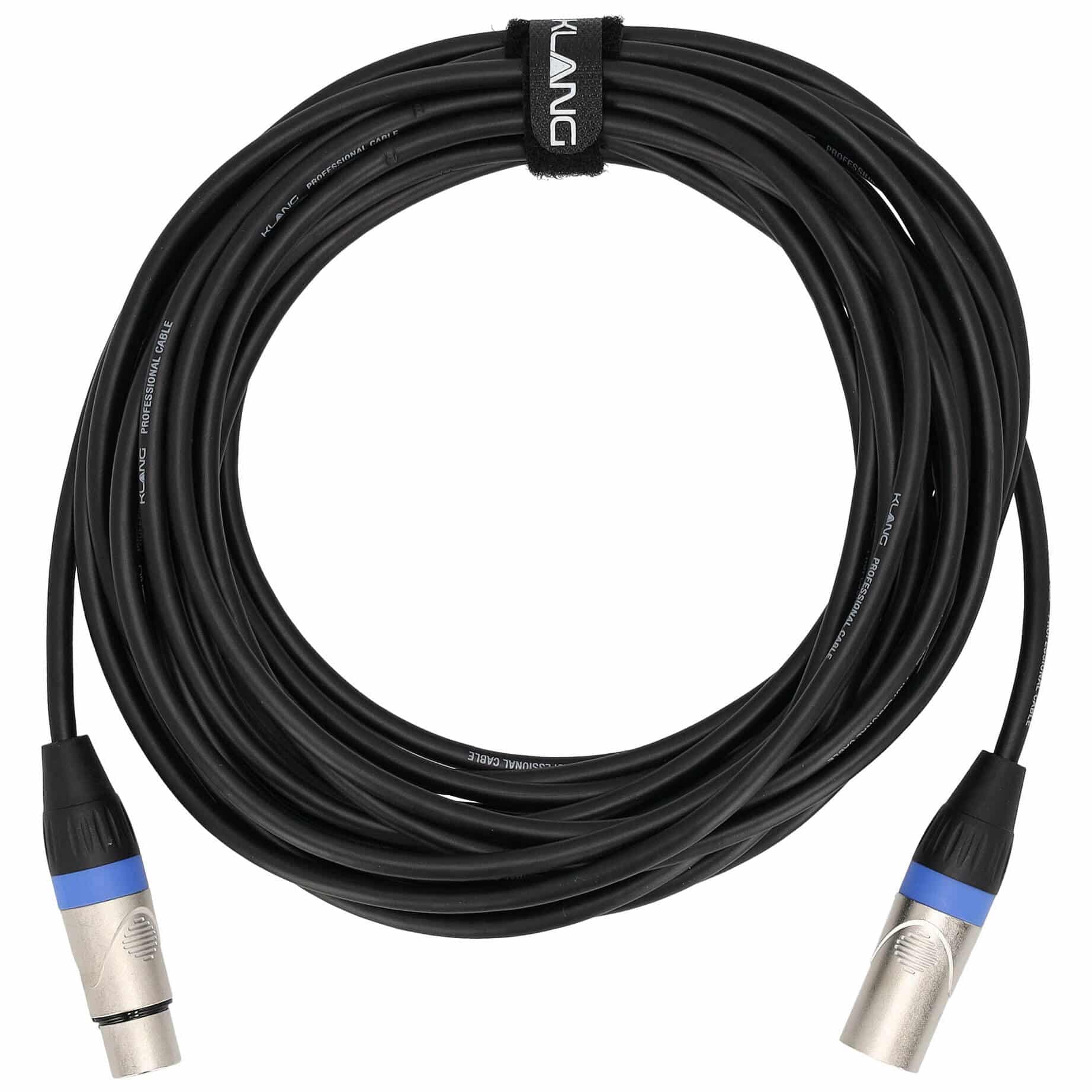 Klang Mikrofonkabel PRO, 10 Meter XLR male - XLR female