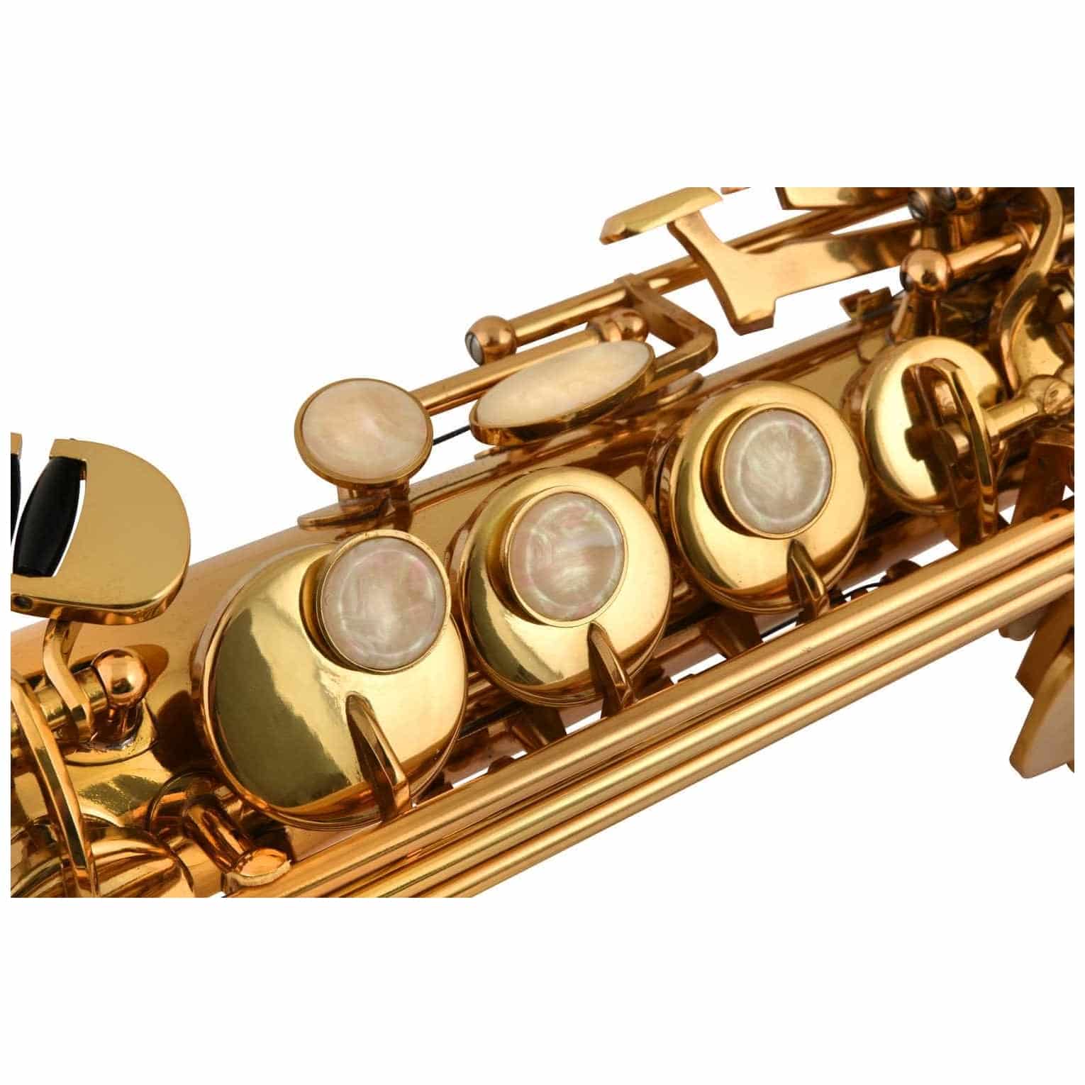 Chicago Winds - Chicago Winds CC-SS4100L Sopransaxophon Goldlack - 4