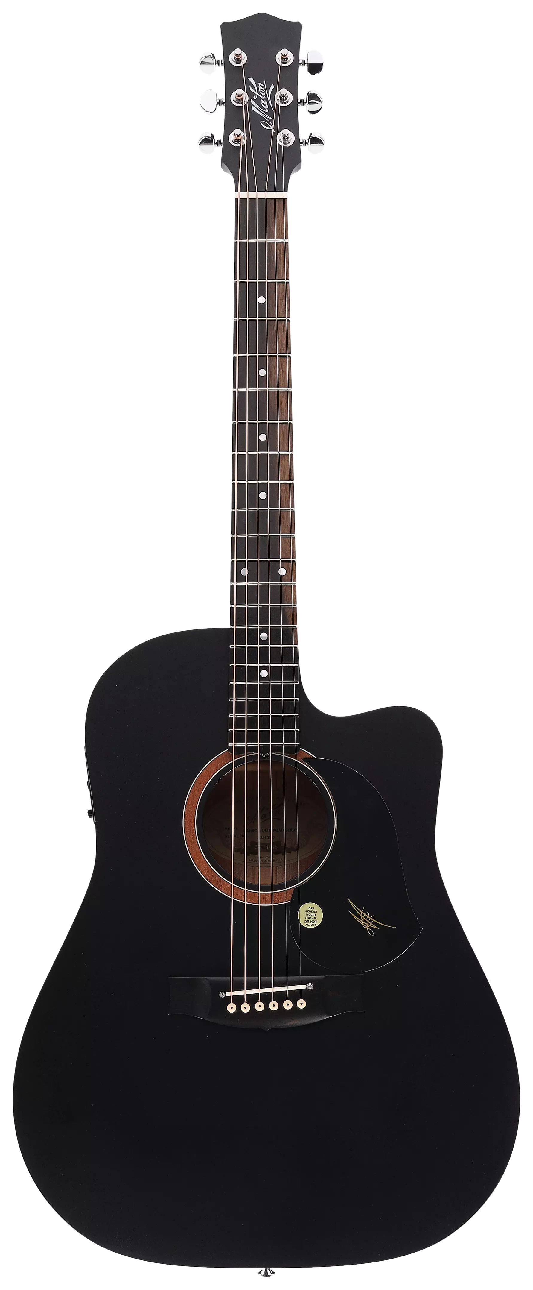 Maton Limited Edition SRS60C Satin Solid Black #12434