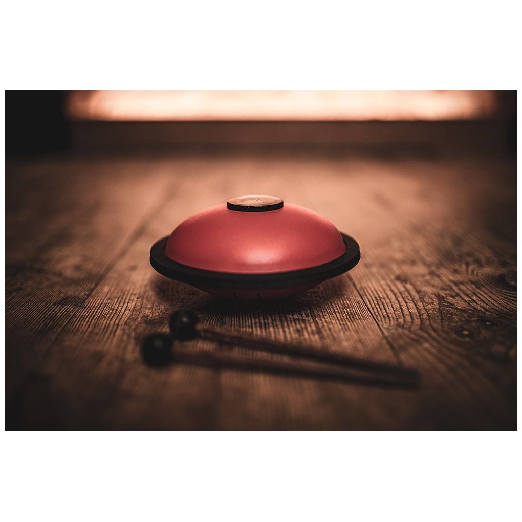 Nino Percussion - Nino Percussion Nino Percussion Mini Melody Steel Tongue Drum ROT - 6