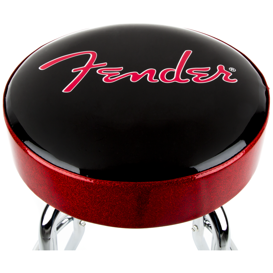 Fender Red Sparkle Barhocker 30 Zoll 2