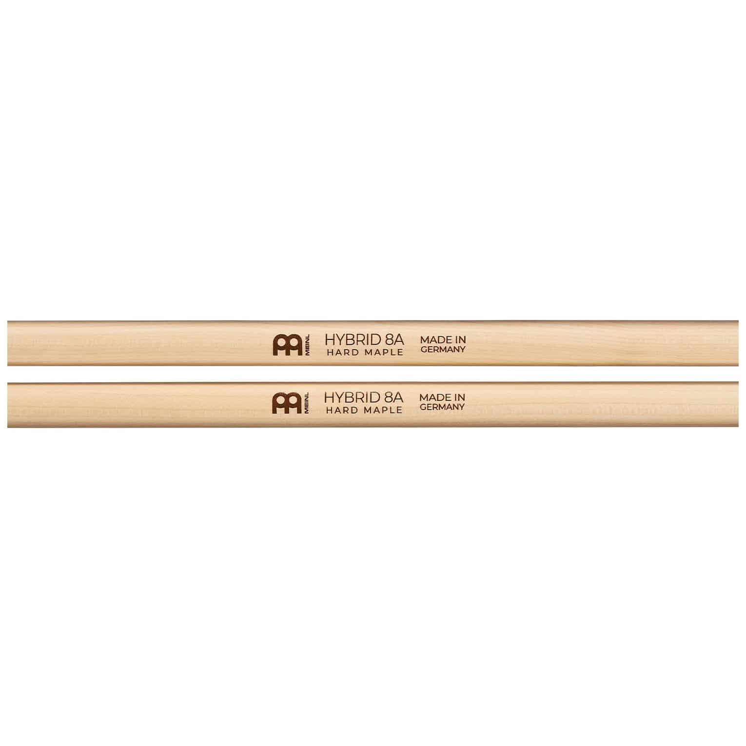 Meinl Stick Brush - Meinl Stick Brush SB135 - Hybrid 8A Drumstick Hard Maple - 2