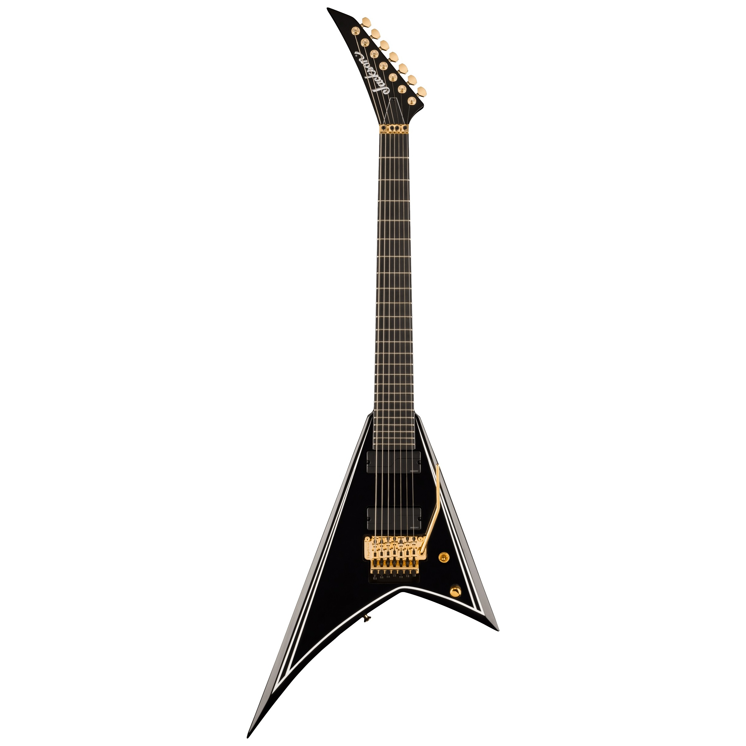 Jackson Pro Rhoads RR24-7 Mark Heylmun EB BLK W/WHT PINS