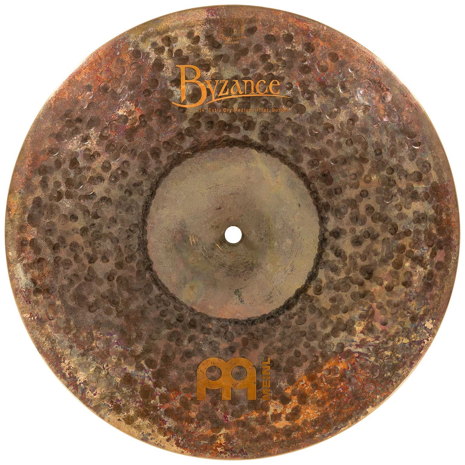 Image of Meinl cymbals b14edmh  14 byzance extra dry medium hihat 10014146 7