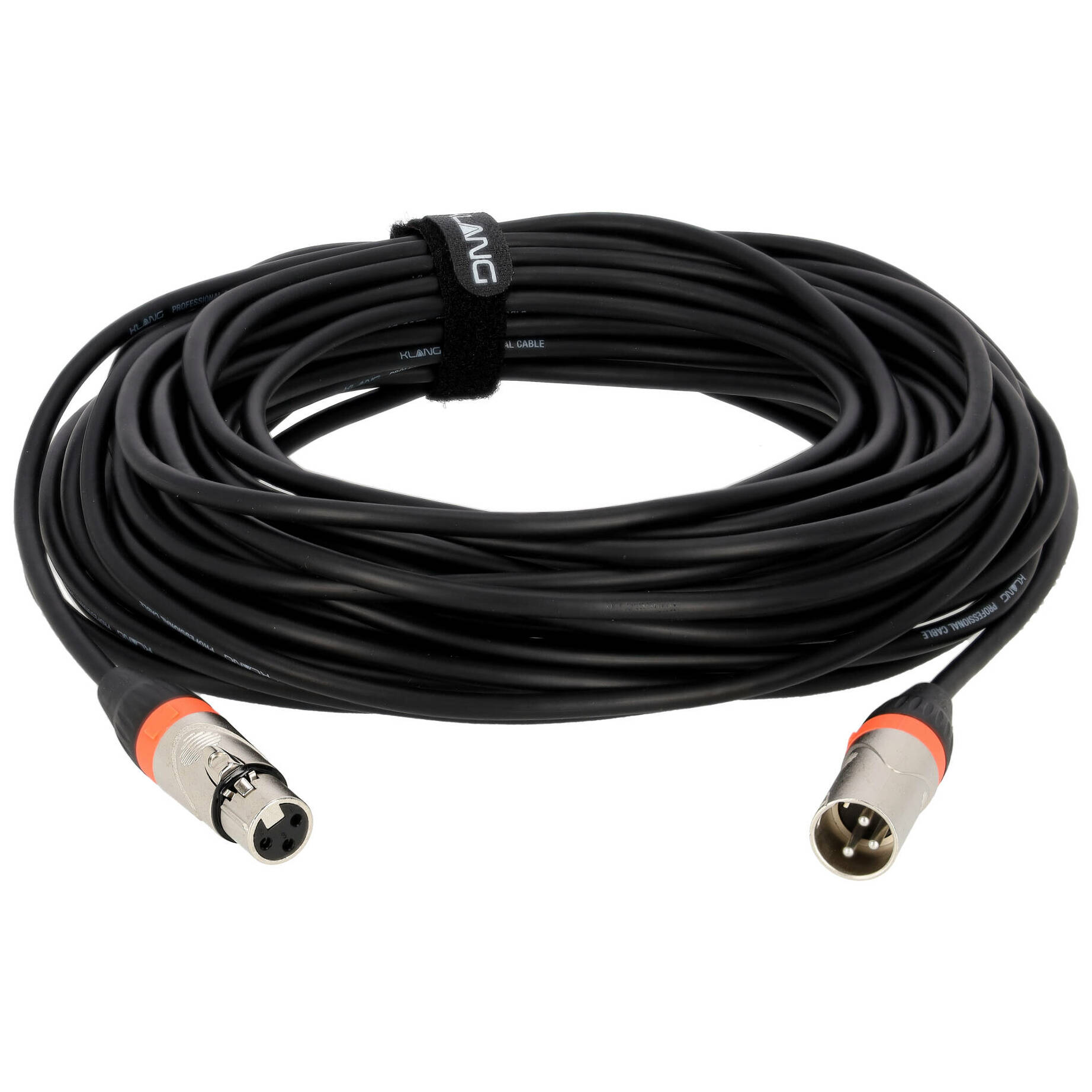 Klang Mikrofonkabel ECO, 10 Meter XLR male - XLR female 1