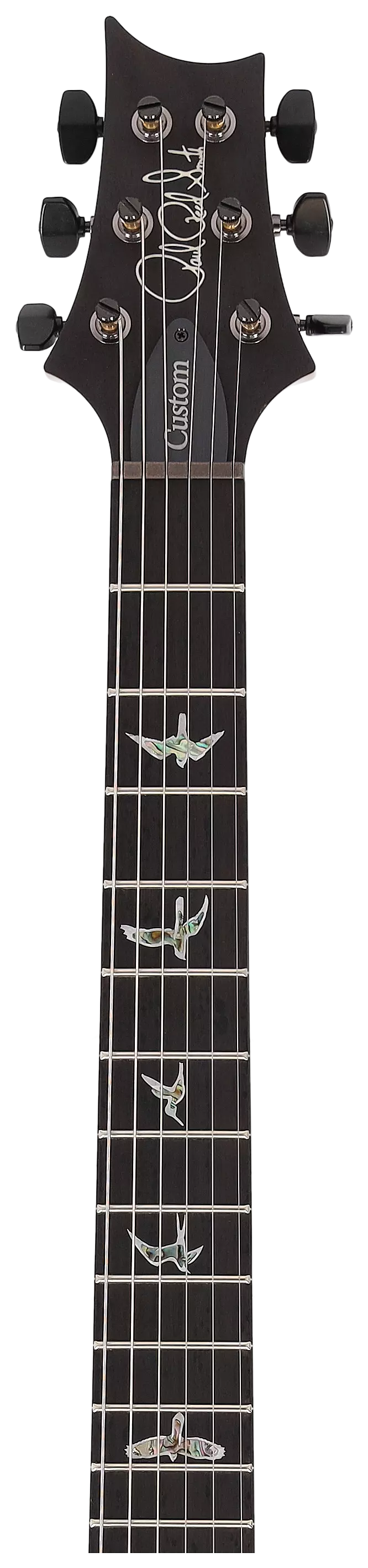 PRS LTD Custom 24 Wood Library Gray Black Fade 10Top # 11